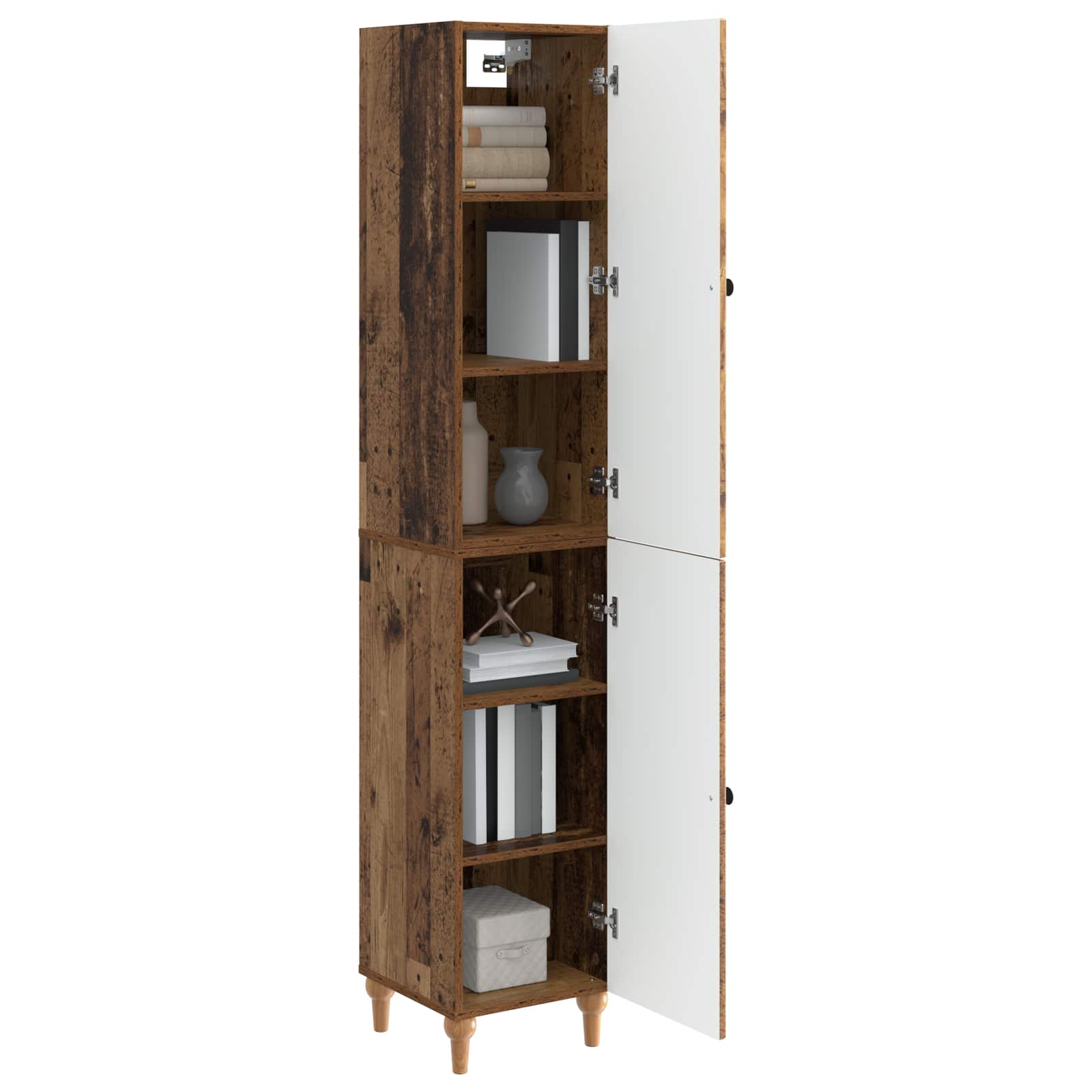 Set ormara 2 pcs Staro drvo Konstruirano drvo