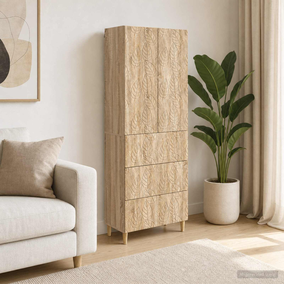 Set ormara 2 kom. 66 x 34,5 x 90 cm Konstruirano drvo