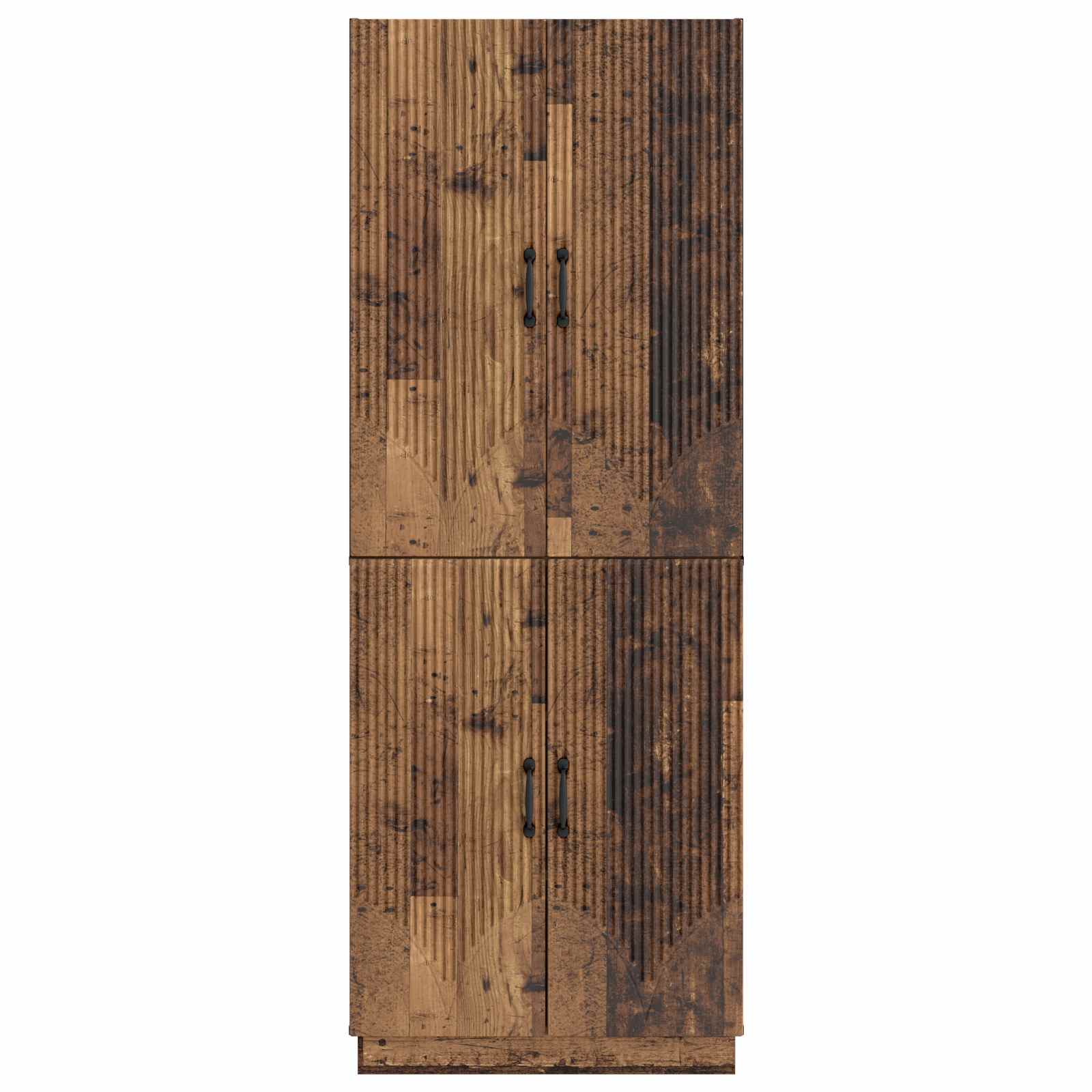 Set ormara 2 pcs Staro drvo Konstruirano drvo
