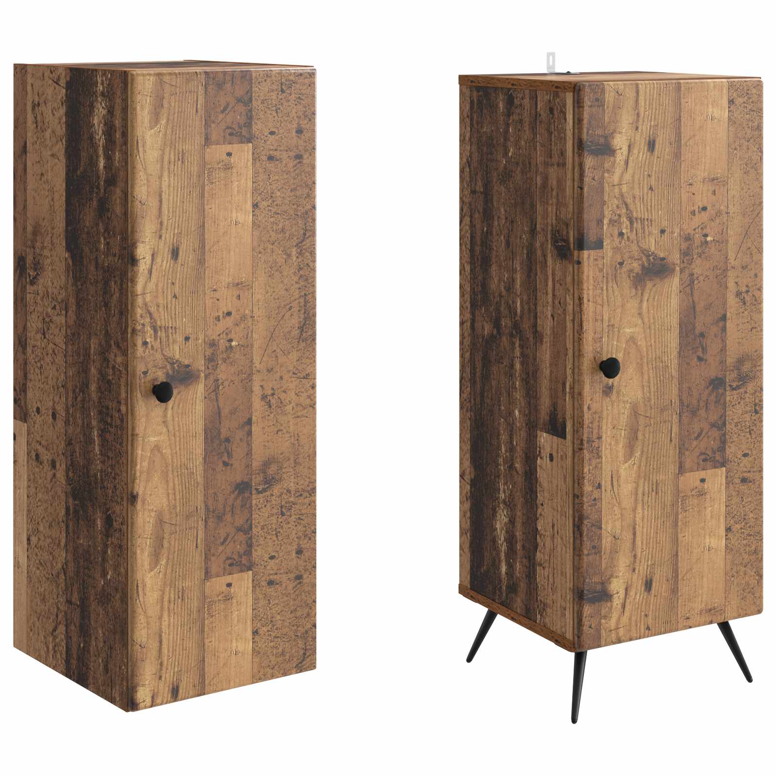 Set ormara 2 pcs Staro drvo Konstruirano drvo