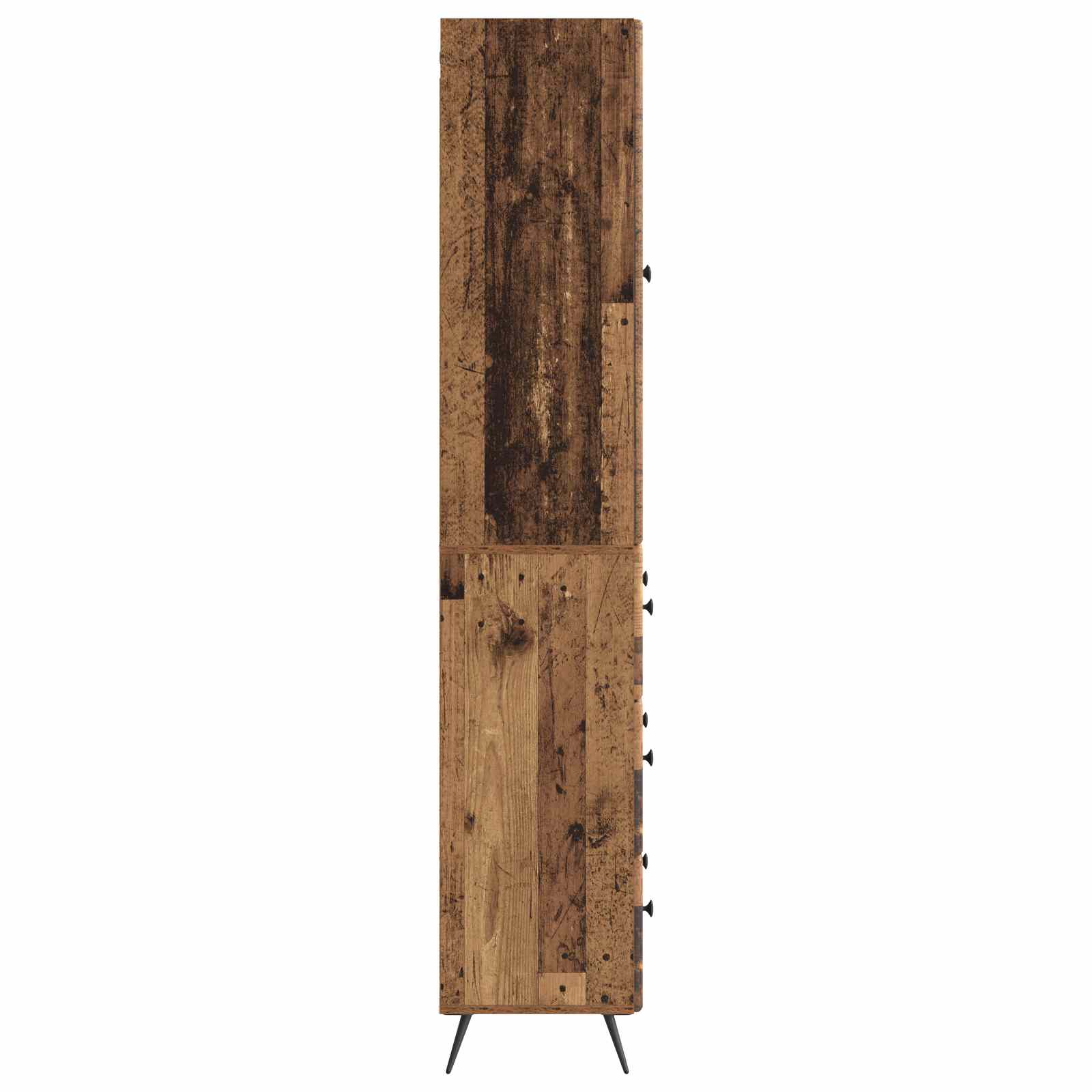 Set ormara 2 pcs Staro drvo 66 x 34,5 x 90 cm Konstruirano drvo