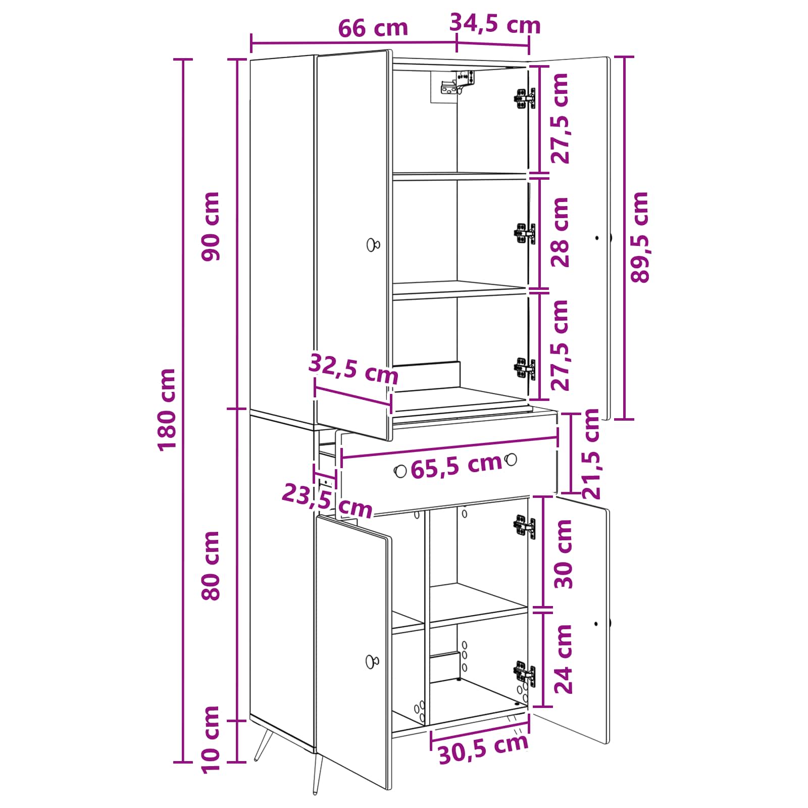 2 pcs Staro drvo