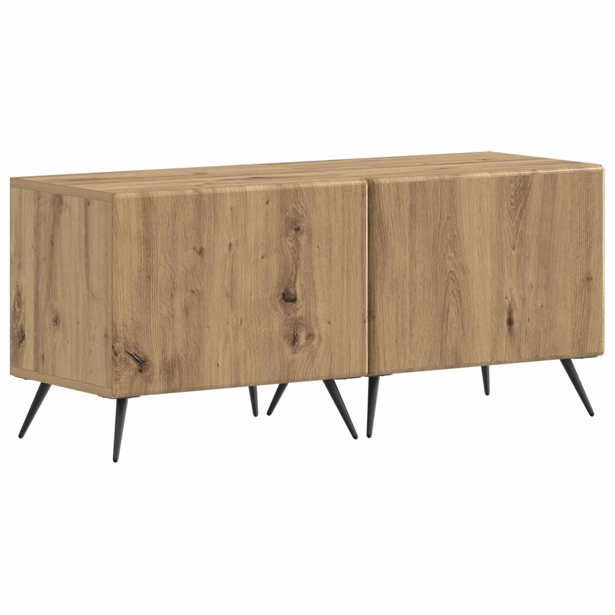 LED TV kabinet BREDA 3 kom. Hrast artisan Konstruirano drvo