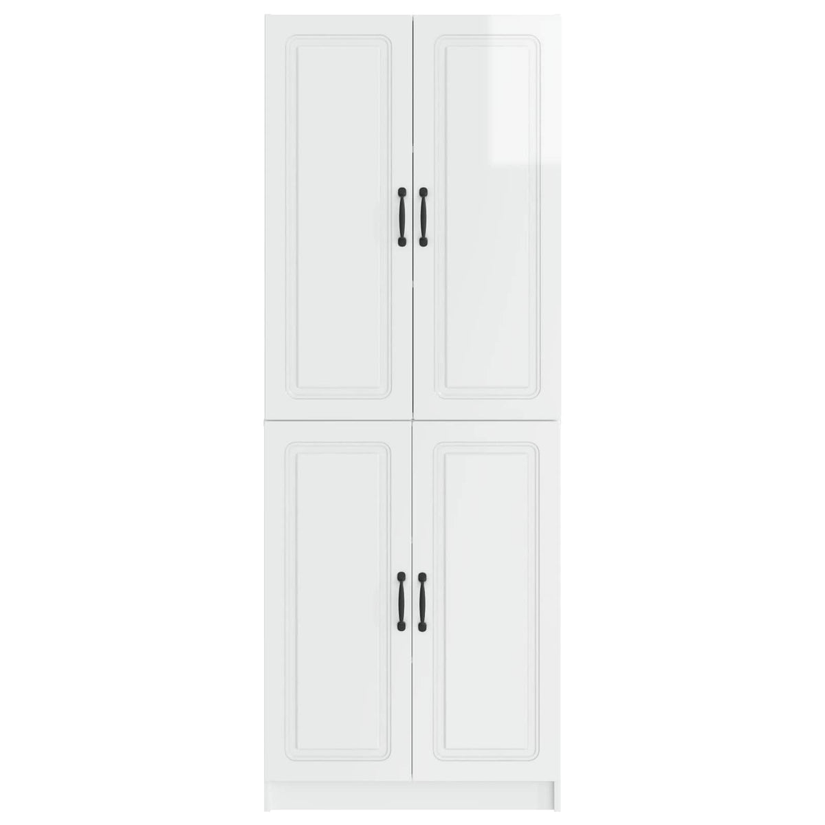 Set ormara 2 kom. Bijela visokog sjaja Konstruirano drvo 66 x 34,5 x 87 cm