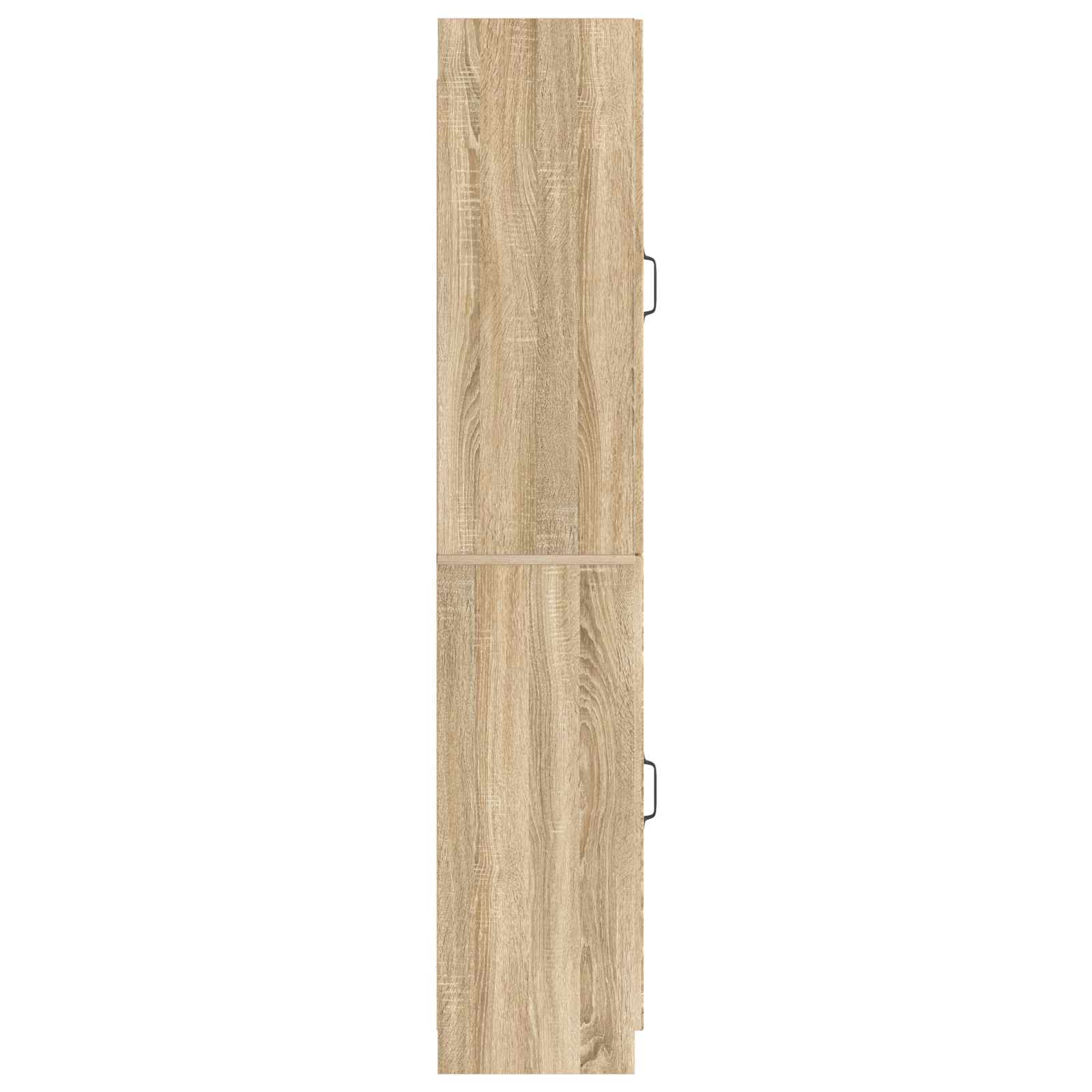 Set ormara 2 pcs Hrast sonoma Konstruirano drvo