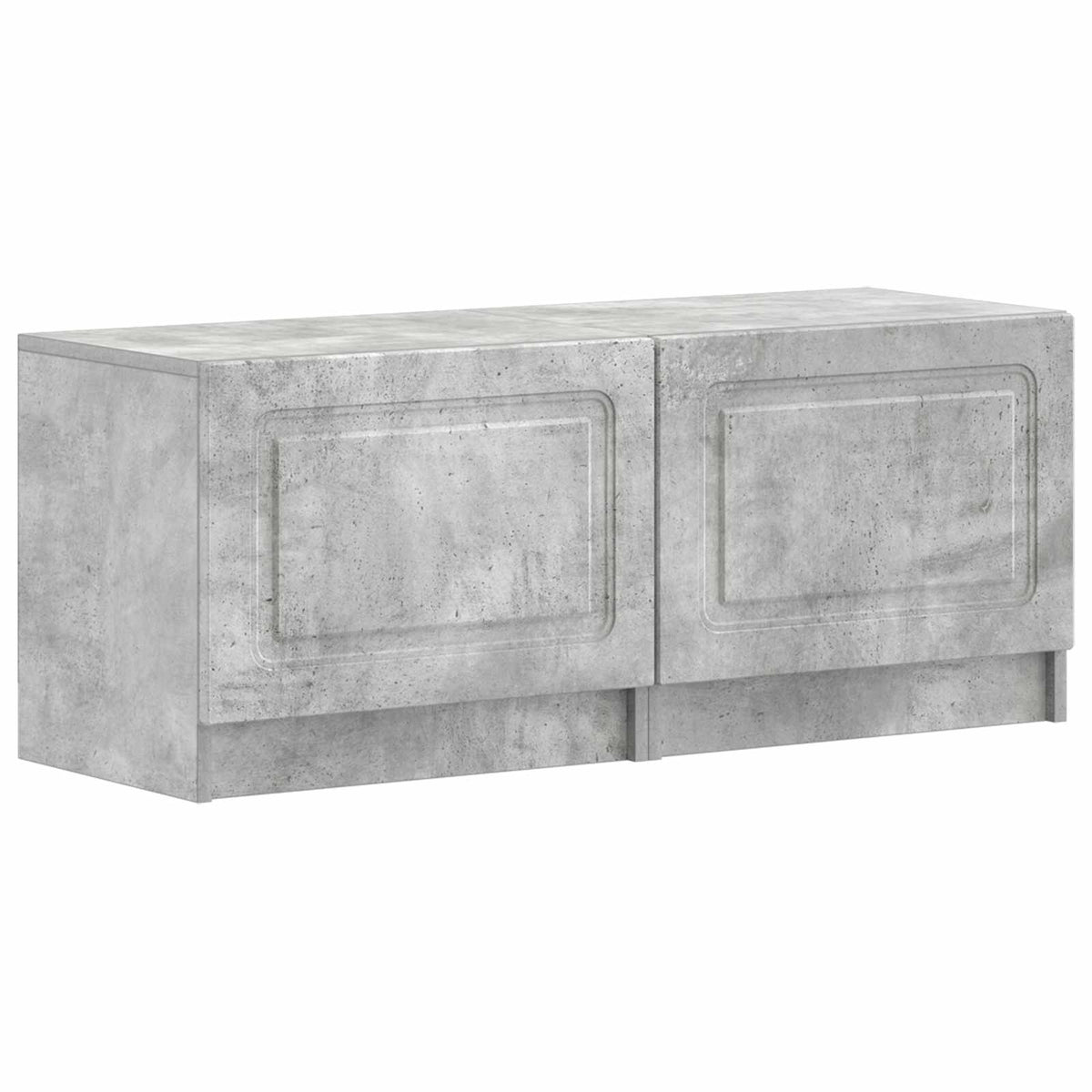 LED TV kabinet UTRECHT 3 kom. Betonska siva Konstruirano drvo 81 x 35 x 40 cm