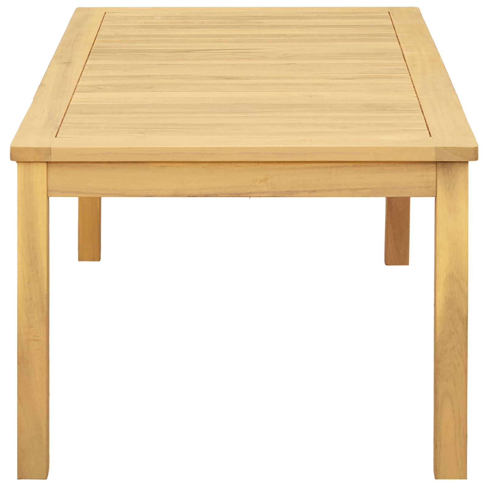Kava Stol Svijetla akacija 110 x 60 x 45 cm Čvrsto drvo akacije