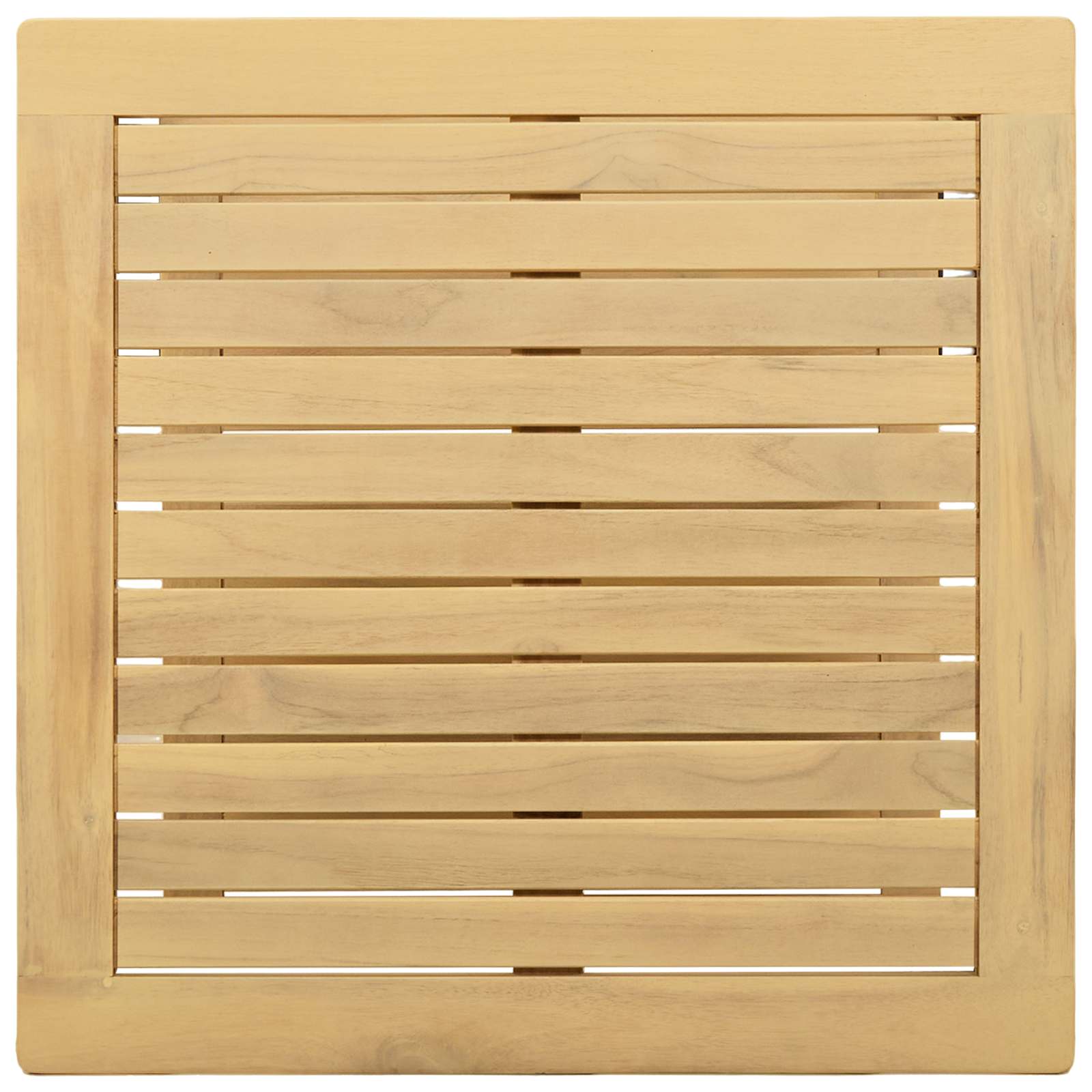 Bocni stol Prirodna nafta 60 x 60 x 45 cm Čvrsto drvo akacije
