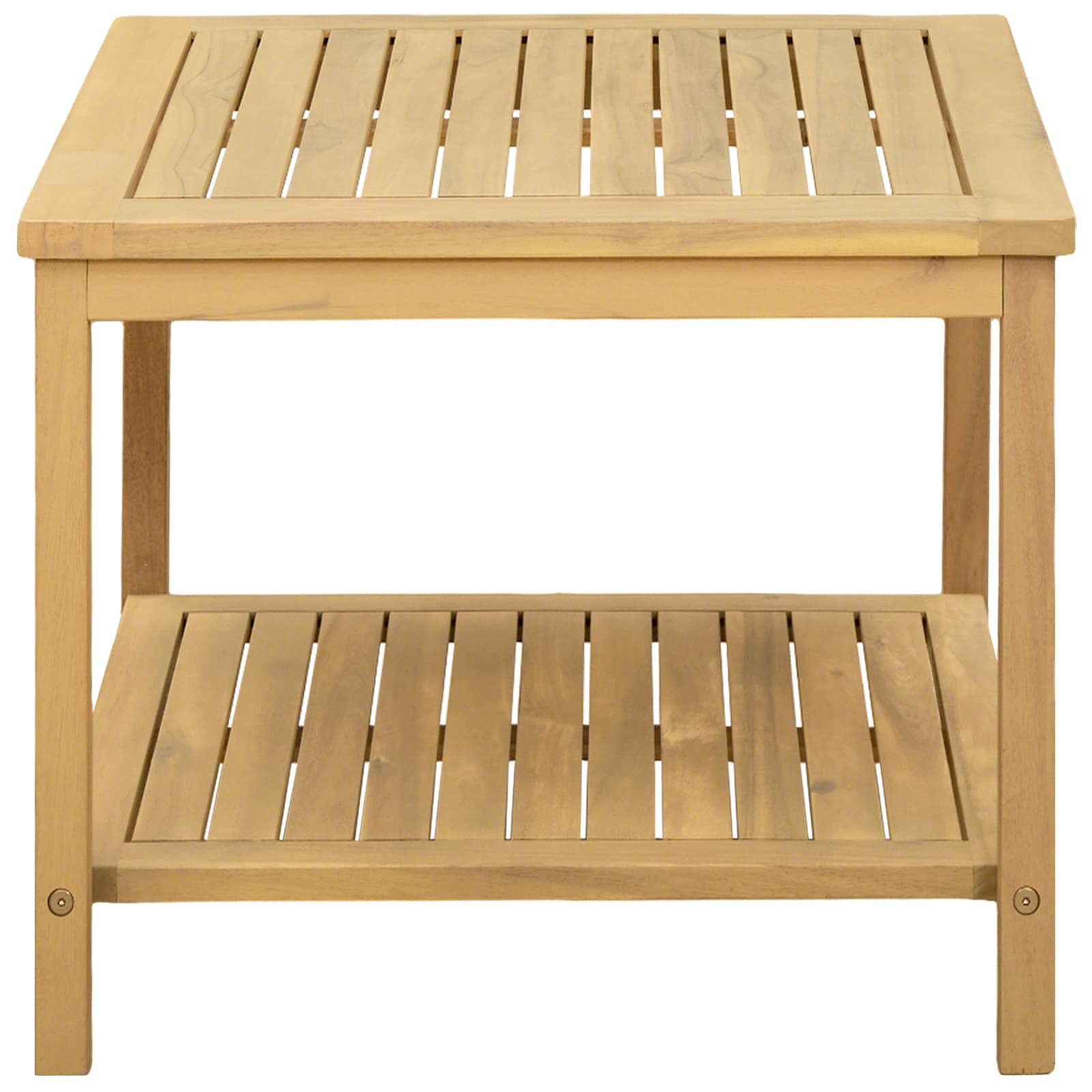 Bocni stol Prirodna nafta 50 x 35 x 45 cm Čvrsto drvo akacije