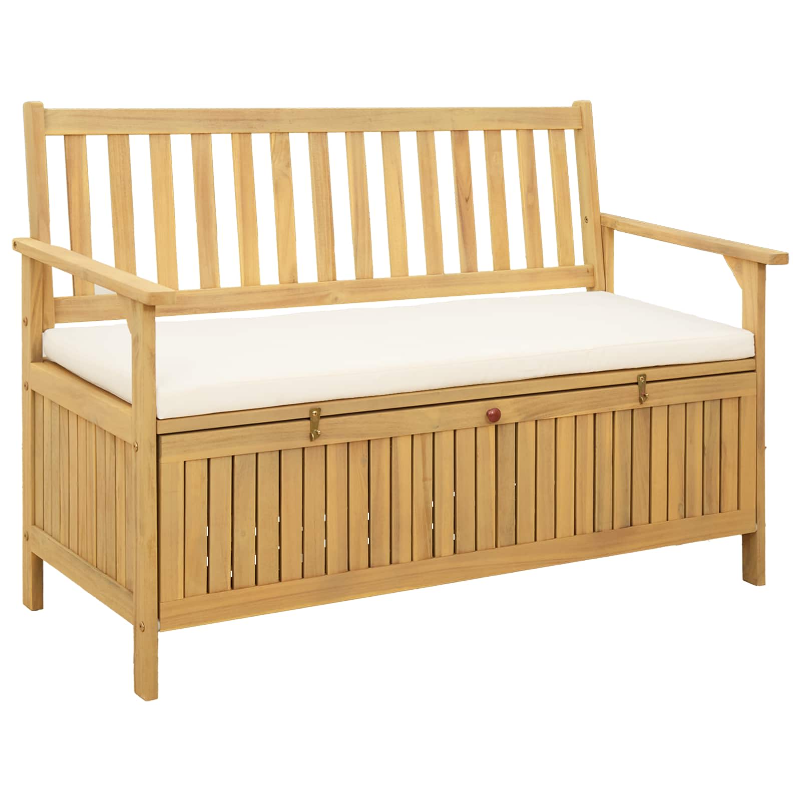 Klupa za pohranu 2 -Seater 120 x 63 x 84 cm Pravokutni