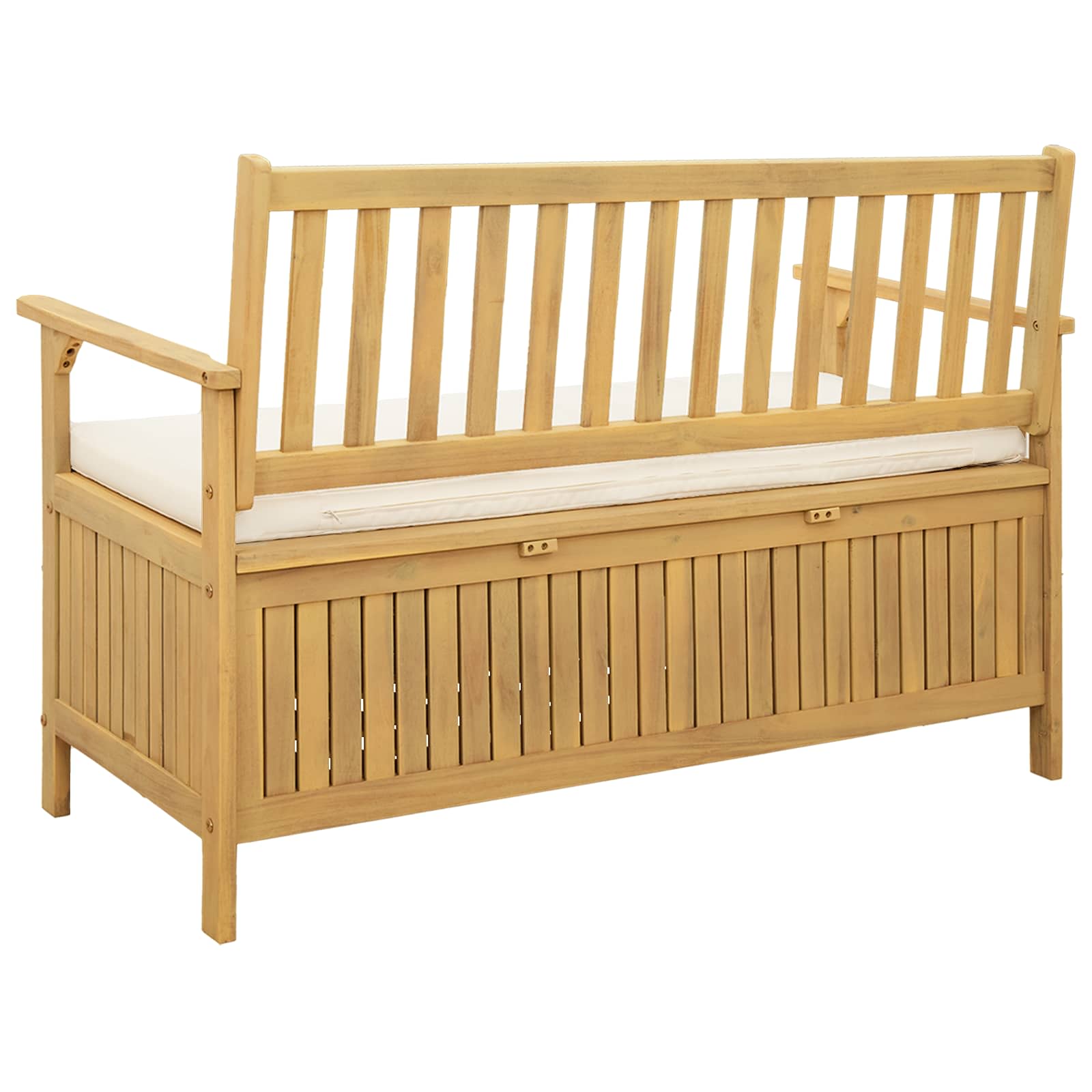 Klupa za pohranu 2 -Seater 120 x 63 x 84 cm Pravokutni