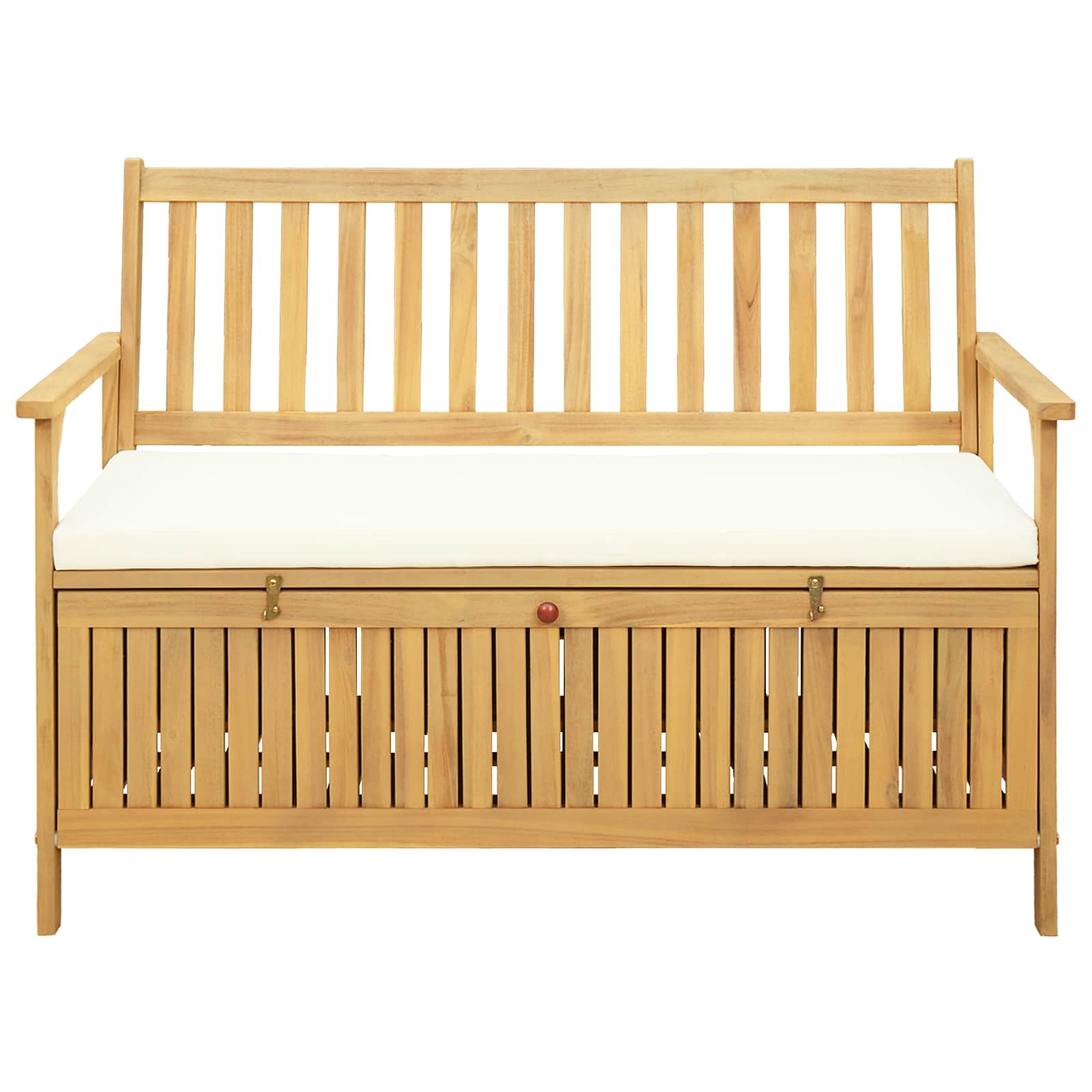 Klupa za pohranu 2 -Seater 120 x 63 x 84 cm Pravokutni