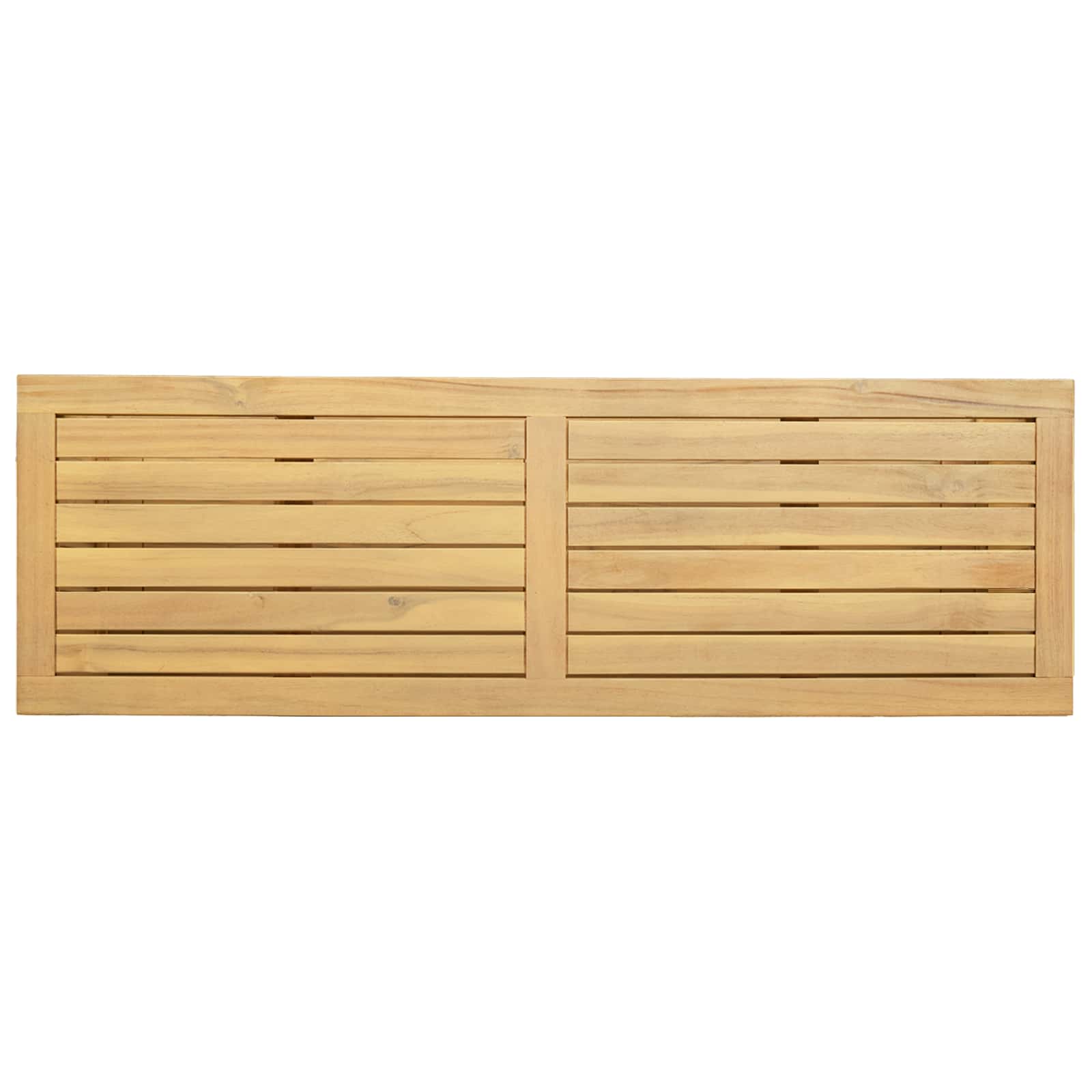 Vrtna konzola s pohranom Svijetla akacija 110 x 35 x 75 cm