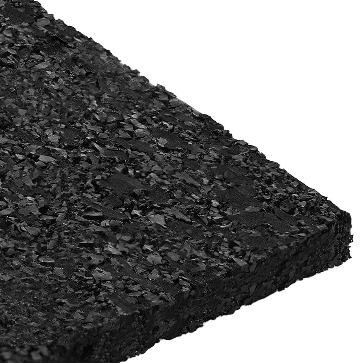 Gumenasti granulatni vanjski pod Crna 6 x 9 x 0,6 cm Guma