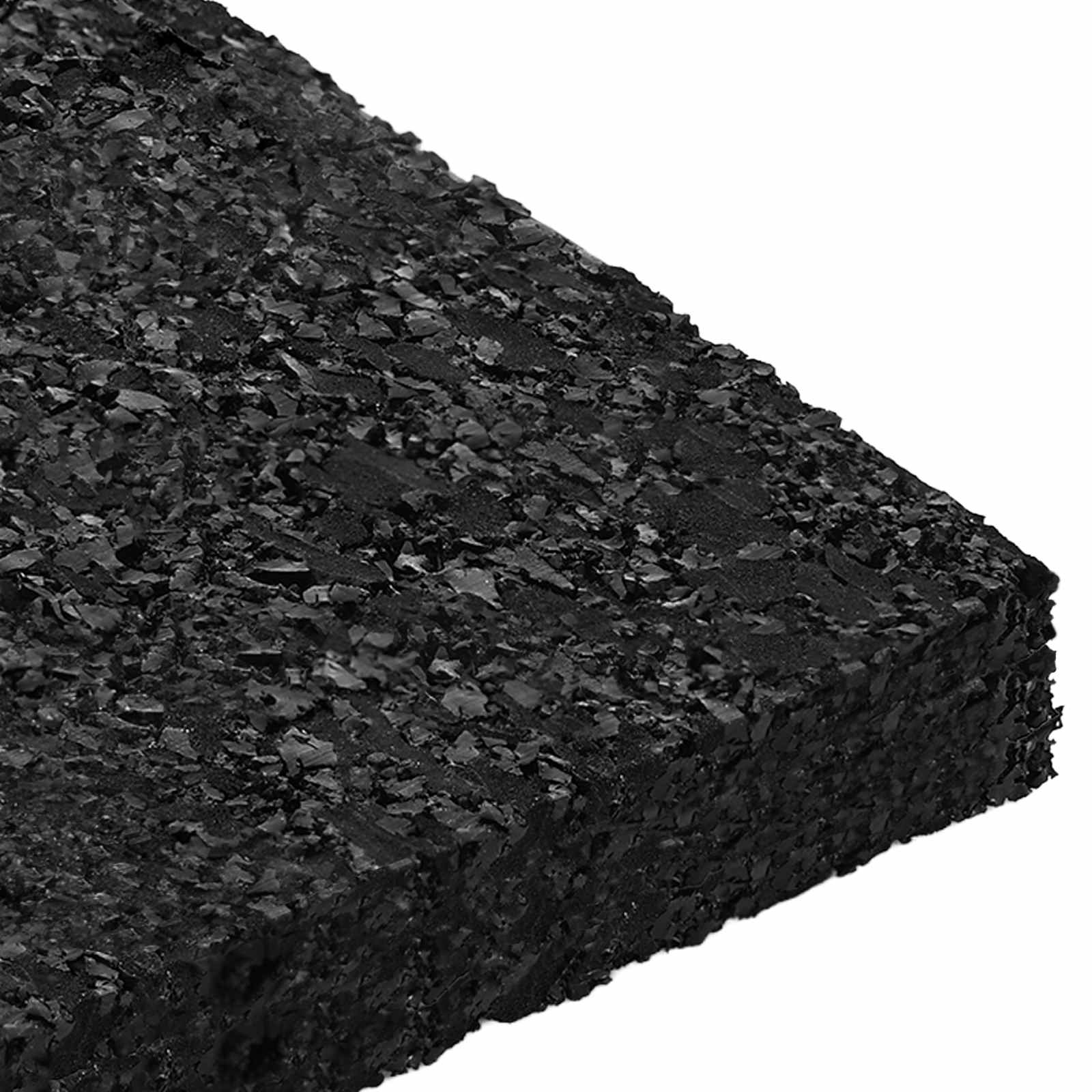 Gumenasti granulatni vanjski pod Crna 6 x 9 x 1 cm Guma