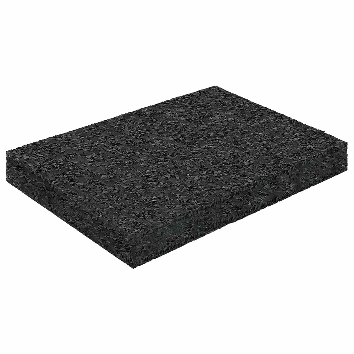 Gumenasti granulatni vanjski pod Crna 6 x 9 x 1 cm Guma