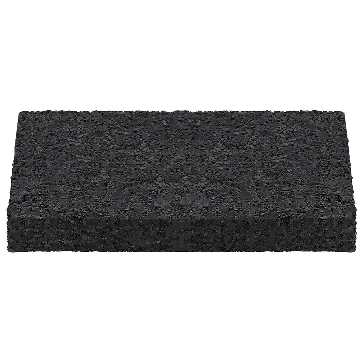 Gumenasti granulatni vanjski pod Crna 6 x 9 x 1 cm Guma