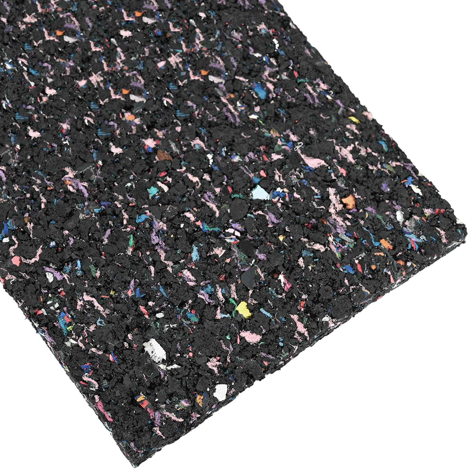 Gumena granulatna ploča Crna 200 x 12 x 0,3 cm Guma