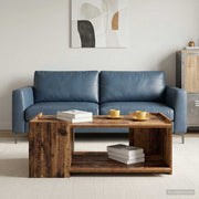Kava Stol Staro drvo 90 x 50 x 33 cm Konstruirano drvo