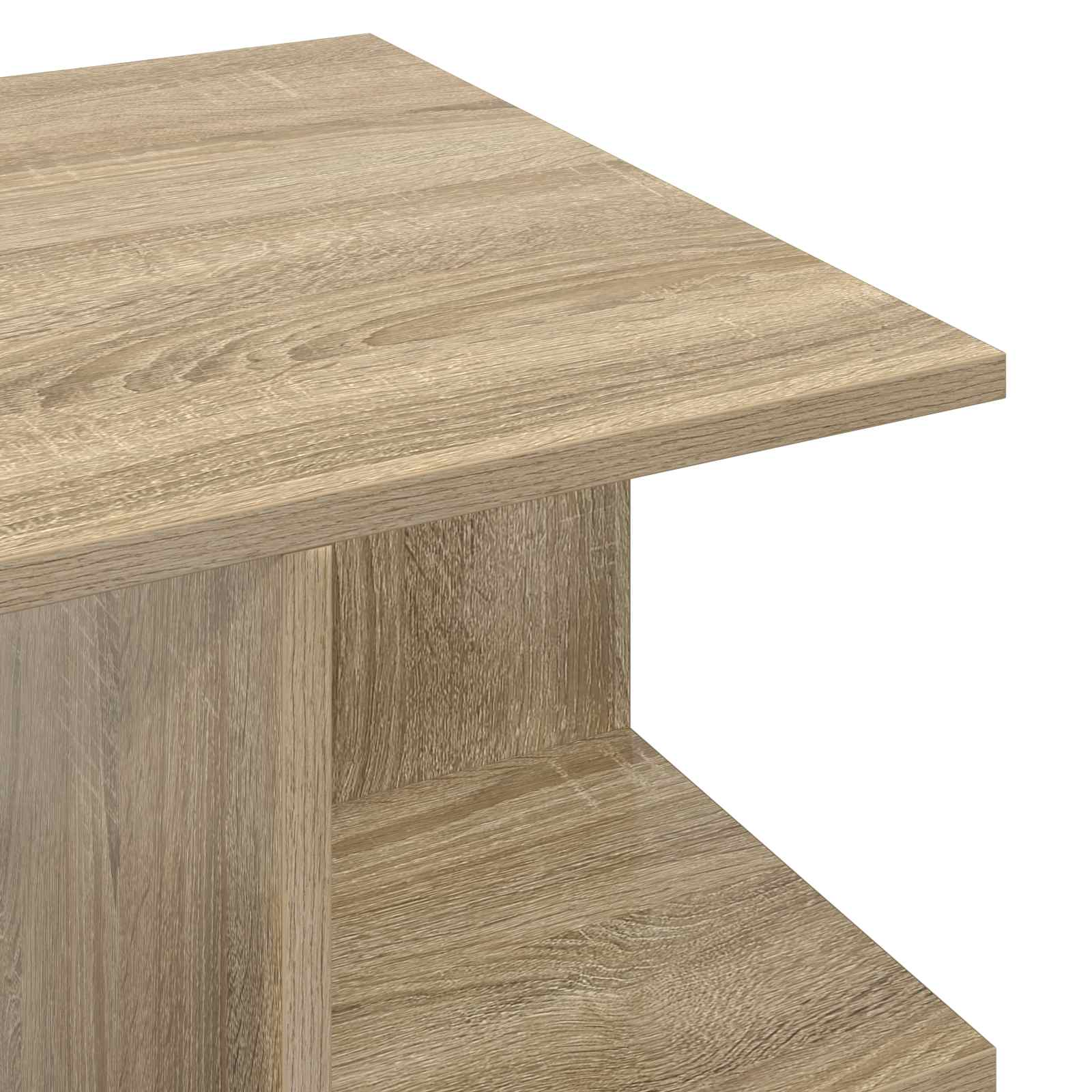 Kava Stol Hrast sonoma 87 x 50 x 45 cm Konstrukcijsko drvo