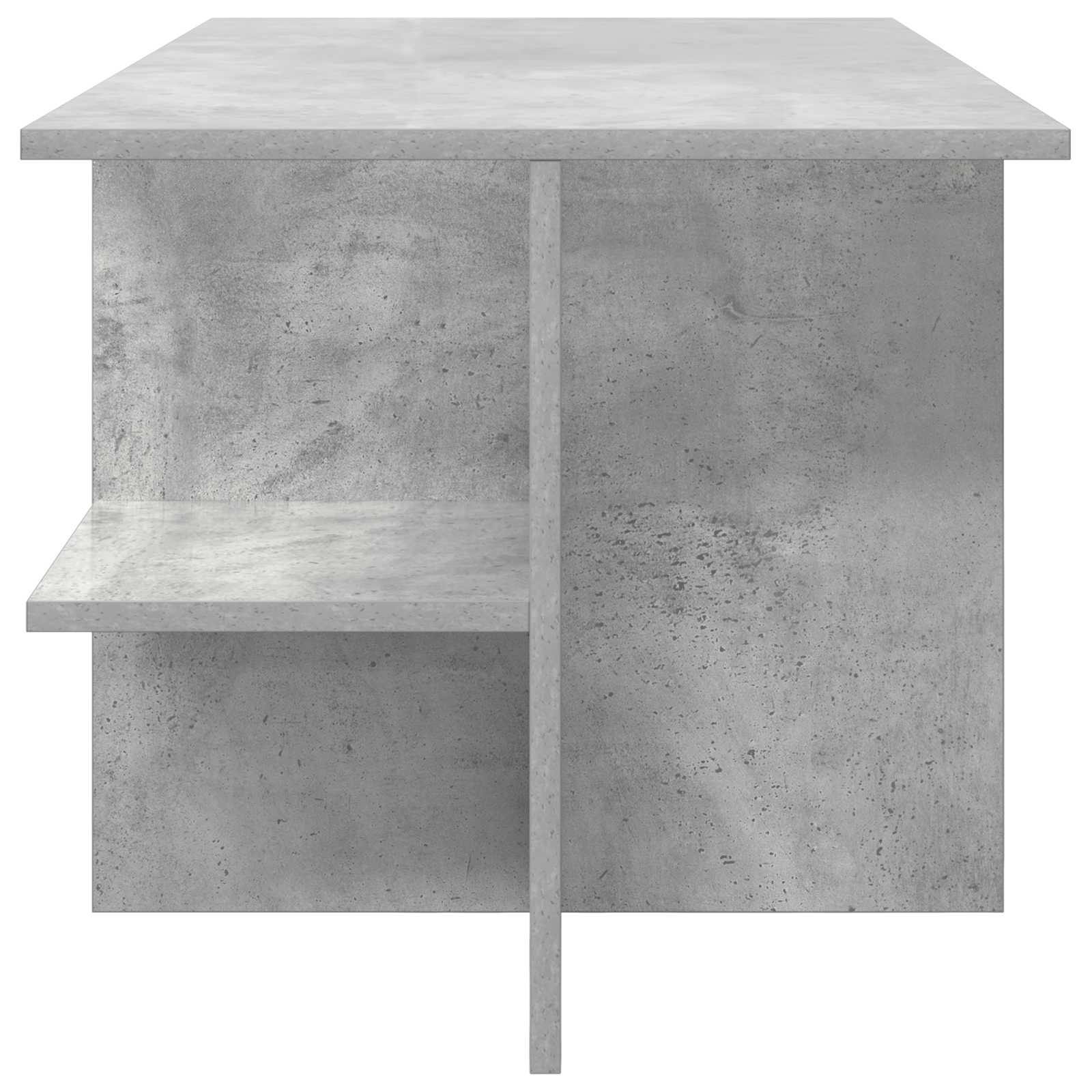 Kava Stol Betonska siva 87 x 50 x 45 cm Konstrukcijsko drvo