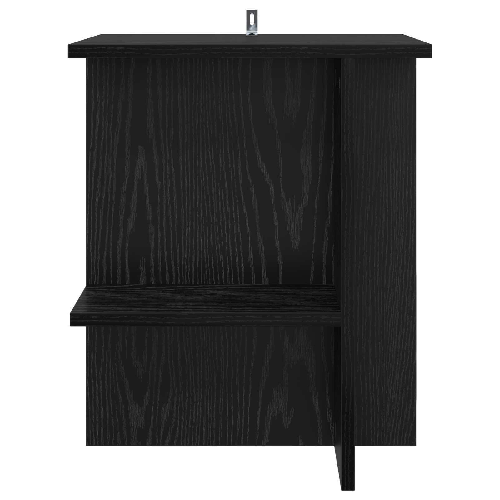 Kava Stol Crni hrast 40 x 30 x 49 cm Konstruirano drvo