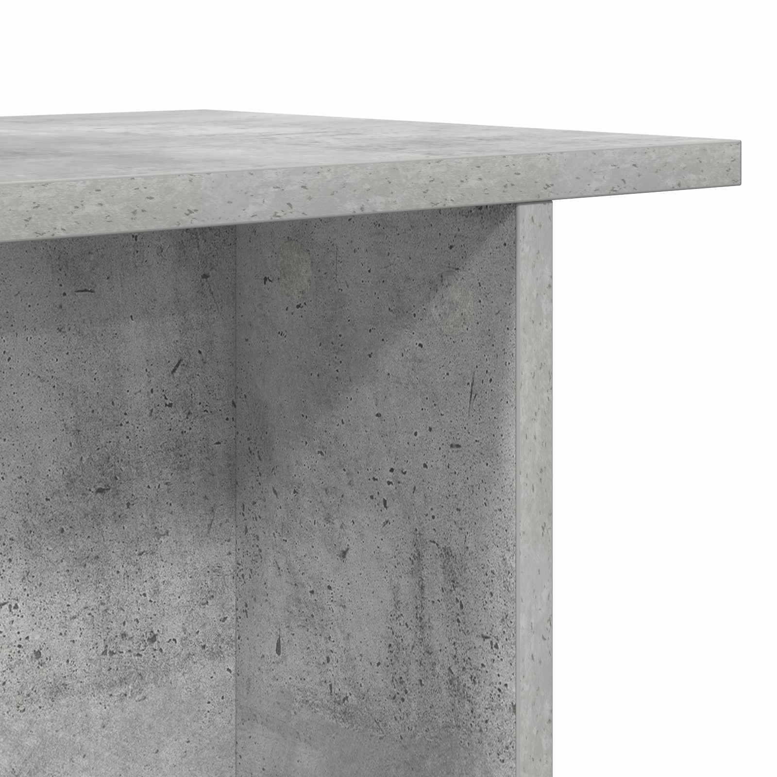 Kava Stol Betonska siva 40 x 30 x 49 cm Konstruirano drvo