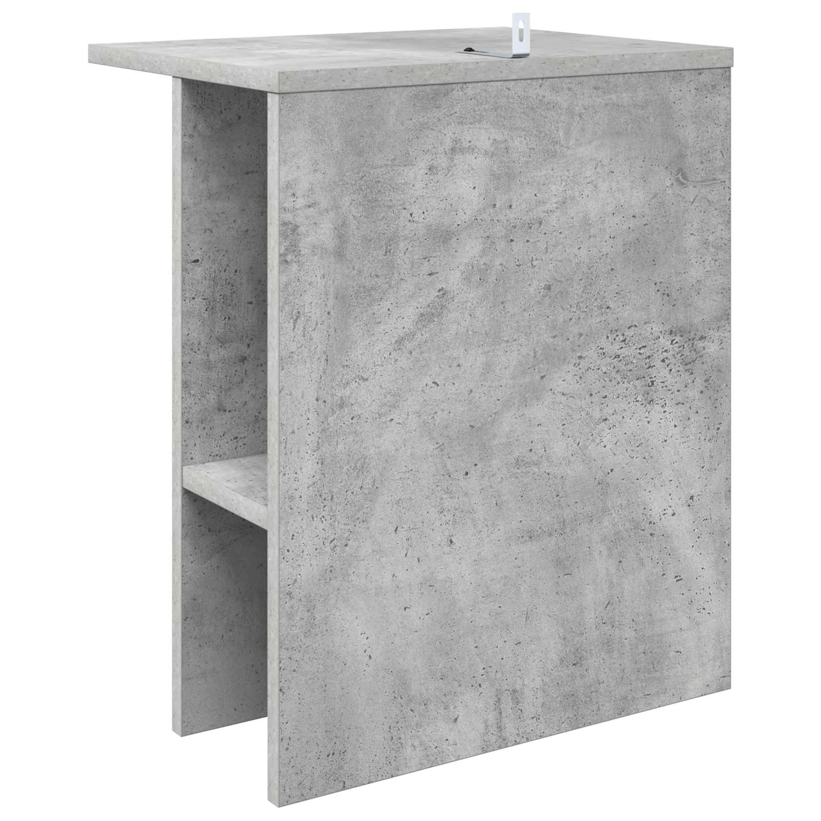 Kava Stol 2 pcs Betonska siva 40 x 30 x 49 cm Konstruirano drvo