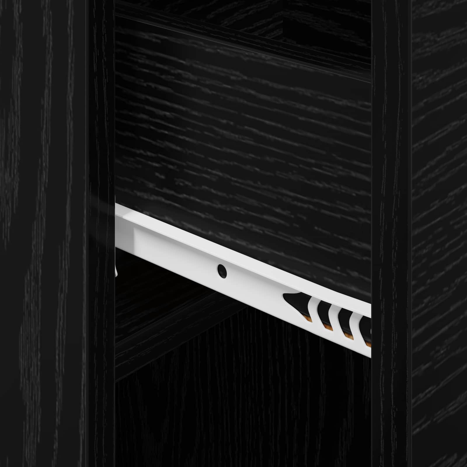Ormarić za krevet 2 pcs Crni hrast 29 x 31,5 x 49 cm