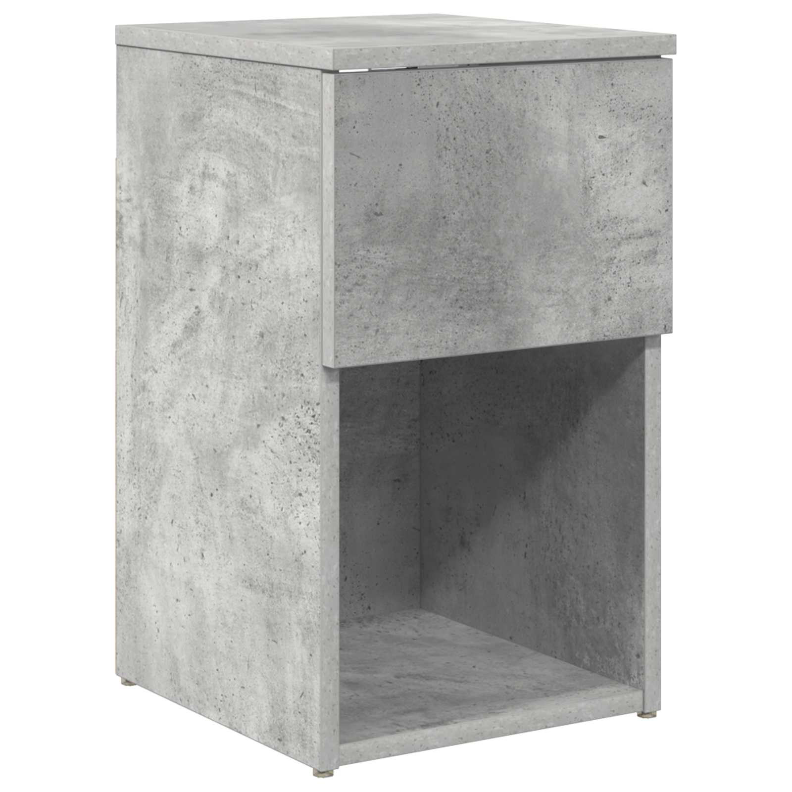 Ormarić za krevet 2 pcs Betonska siva 29 x 31,5 x 49 cm