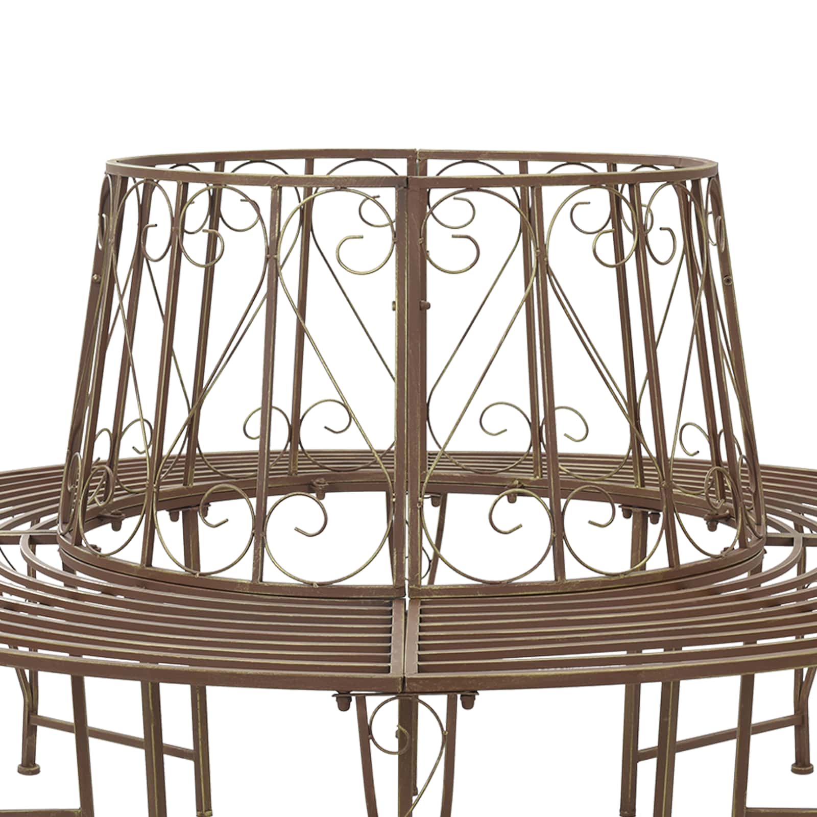 Klupa pod drvetom 8-Broj sjedala Ø 160 x 89 cm Čelik