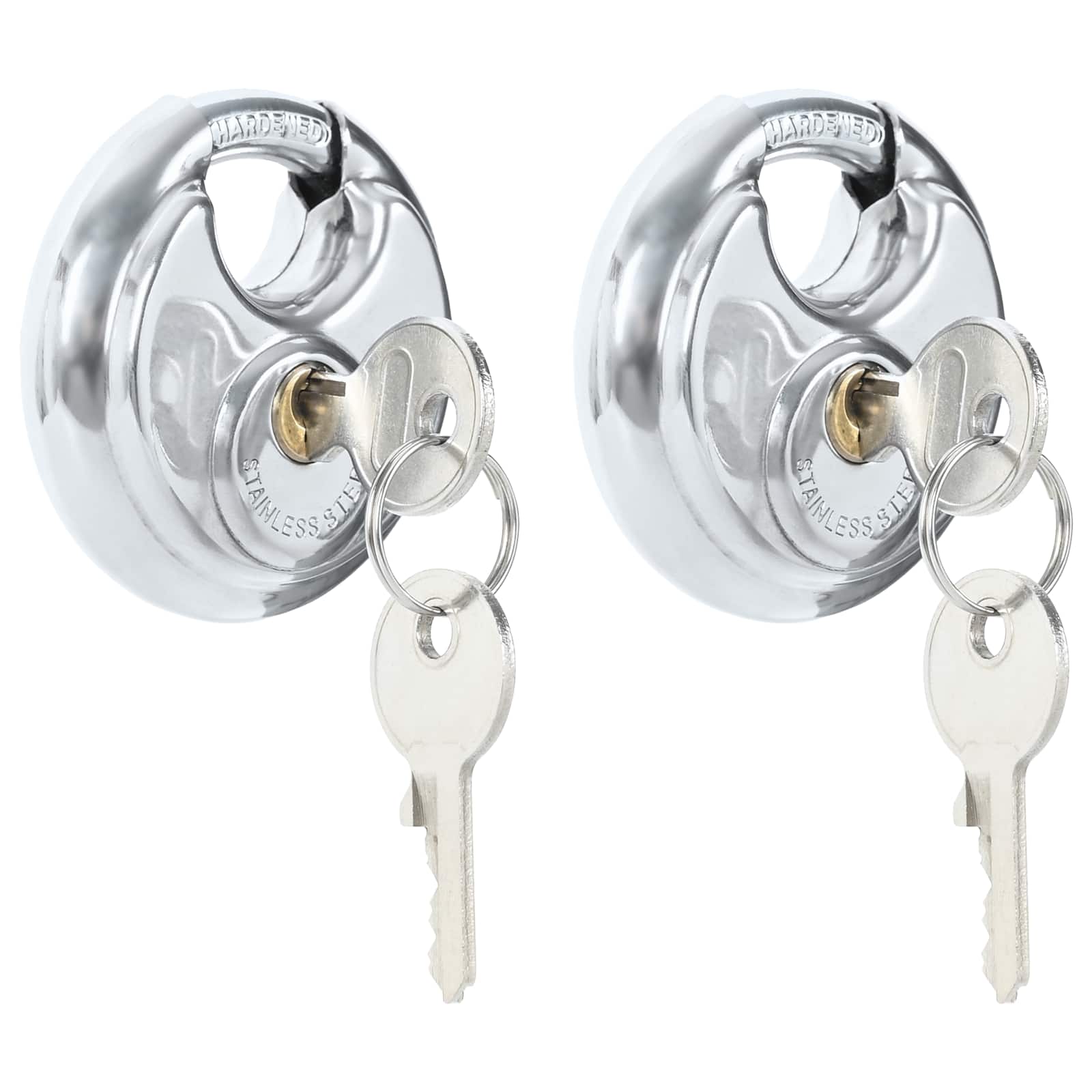 Brave sa ključevima 2 pcs Srebrno 7 x 2.4 x 7 cm