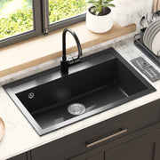 Umivaonik Crna 795 x 505 mm Granit