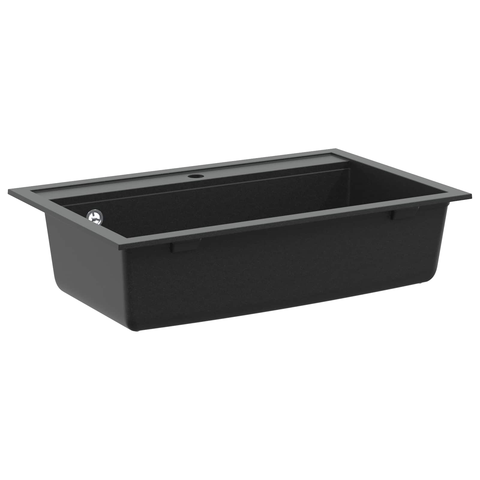 Umivaonik Crna 795 x 505 mm Granit