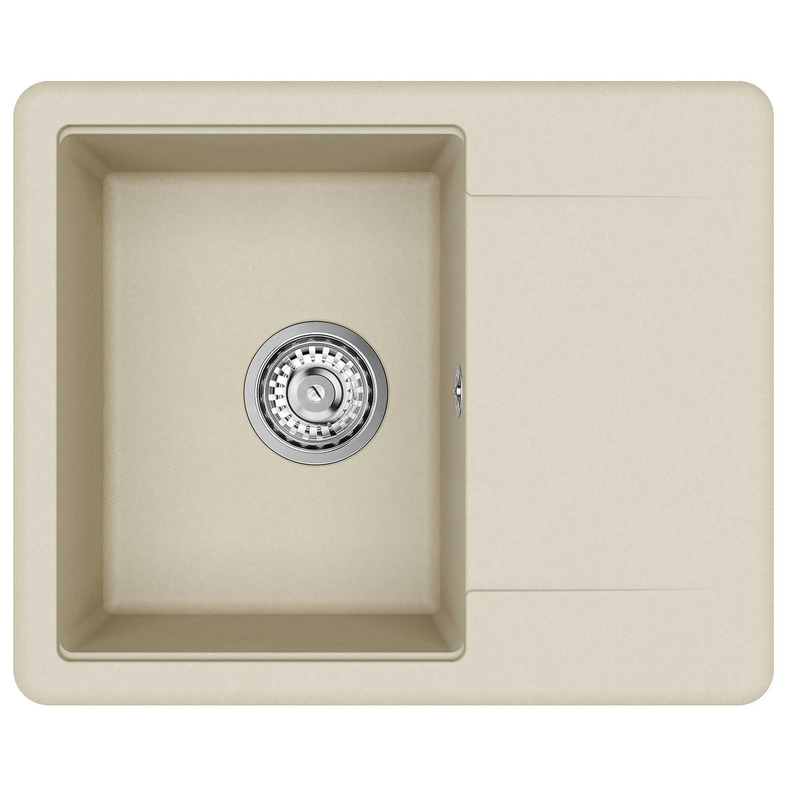 Umivaonik Bež 560 x 460 mm 80% kvarc i 20% smola