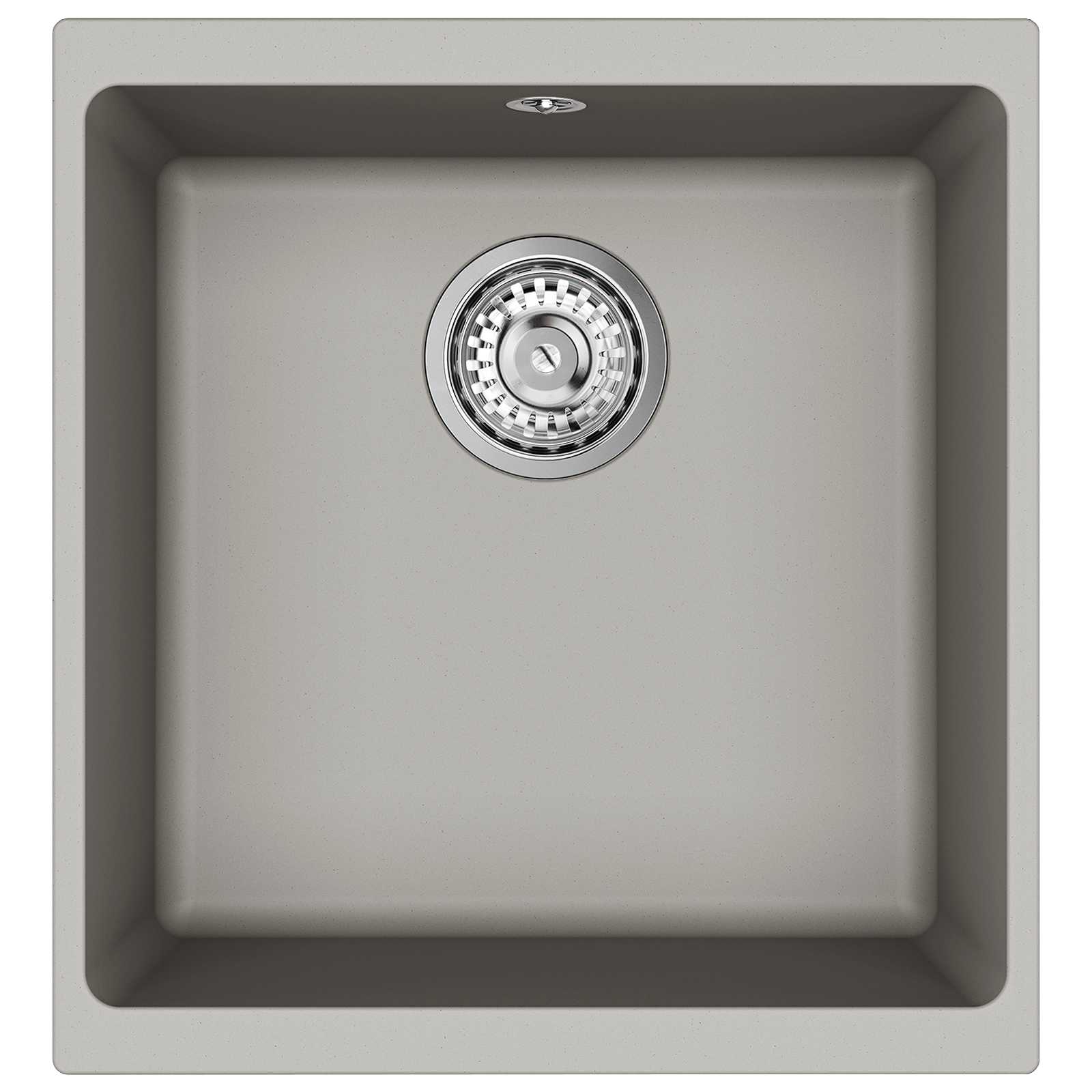 Umivaonik Siva 430 x 460 mm 80% kvarc i 20% smola