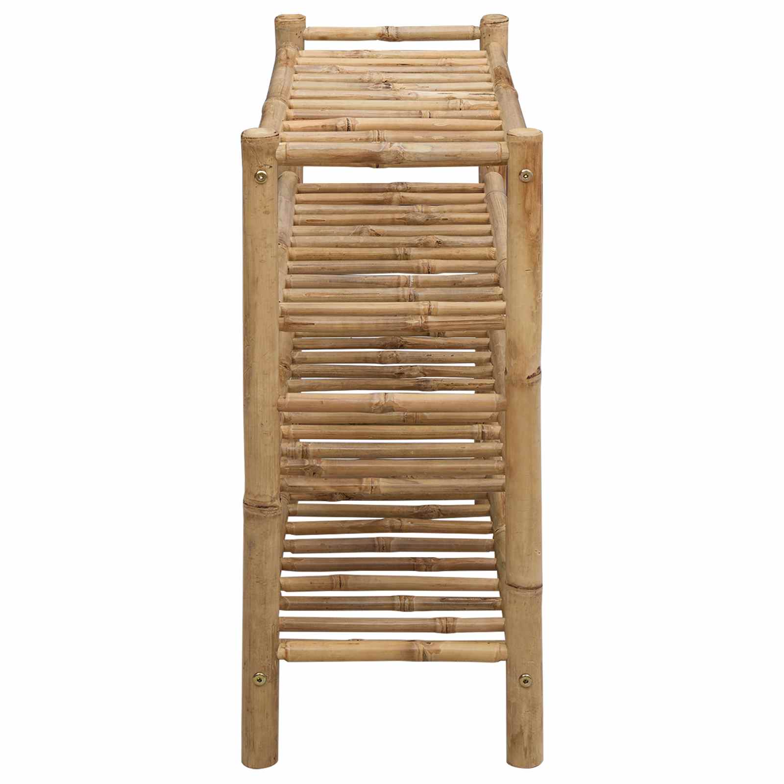 Polica za cipele s policom Prirodna 68 x 28 x 63 cm Bambus