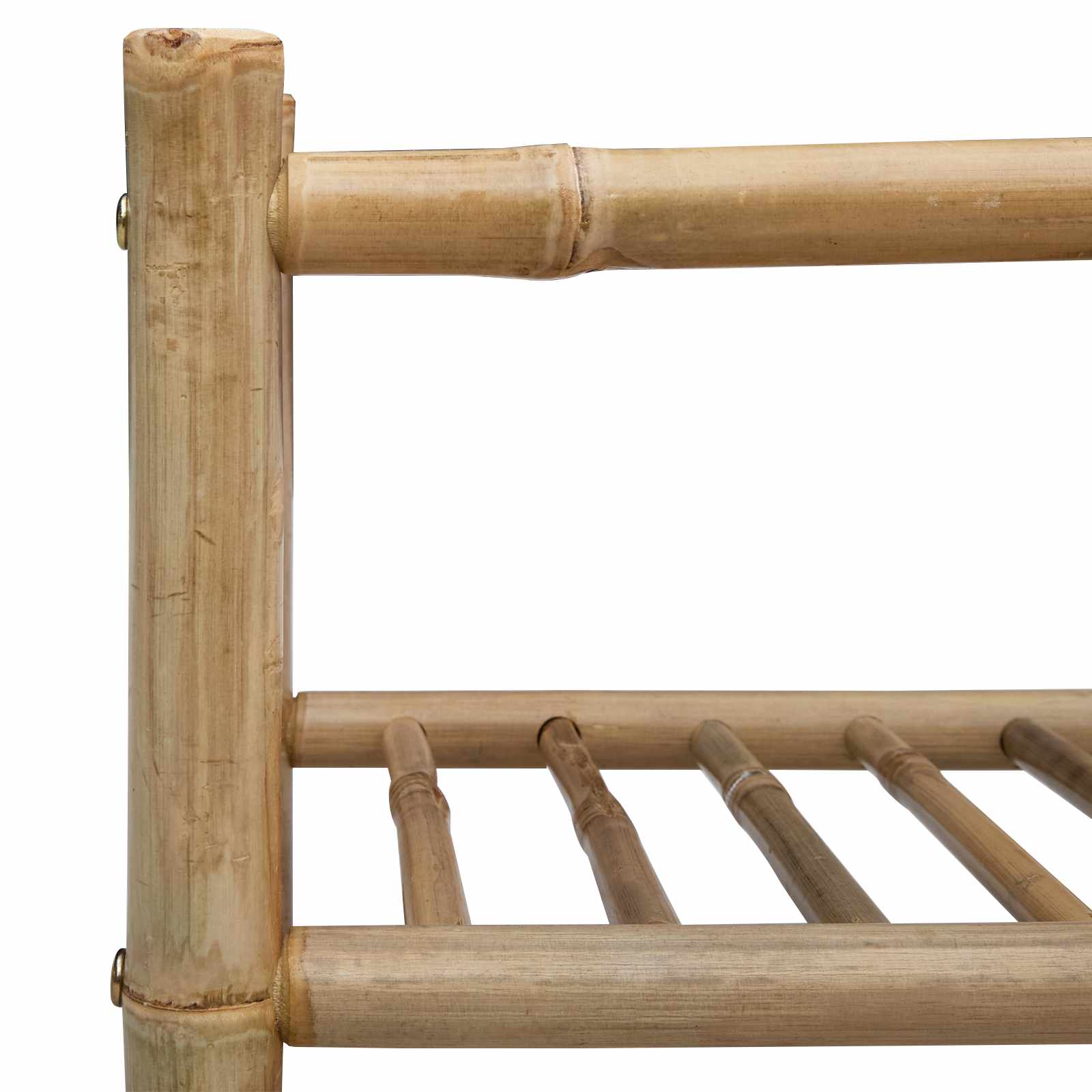 Polica za cipele s policom Prirodna 68 x 28 x 96 cm Bambus