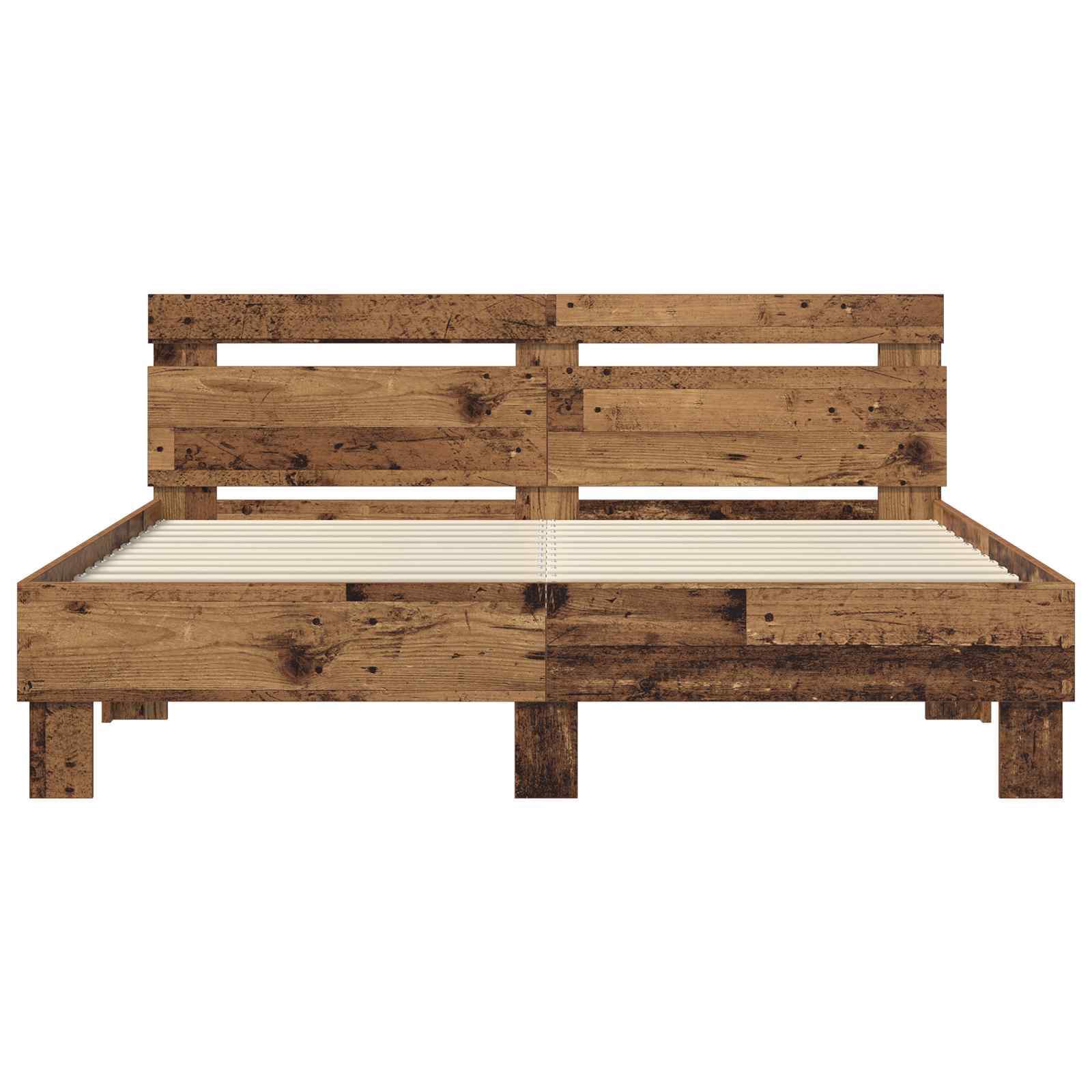 Krevetna konstrukcija Staro drvo 160 x 200 cm Konstruirano drvo
