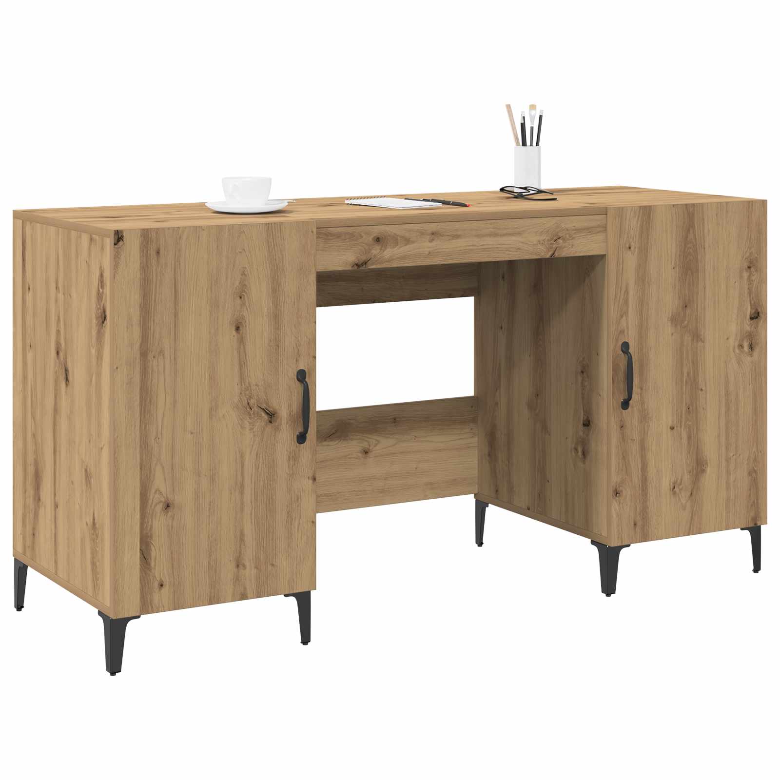 Stol Umjetnička hrastovina 140 x 50 x 75 cm Konstruirano drvo