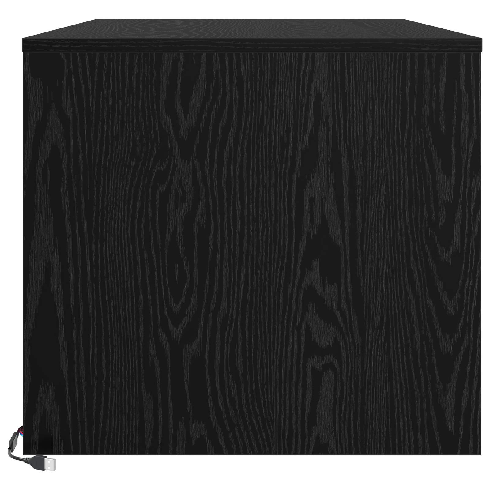 Kava Stol Crni hrast 90 x 50 x 45 cm Konstruirano drvo