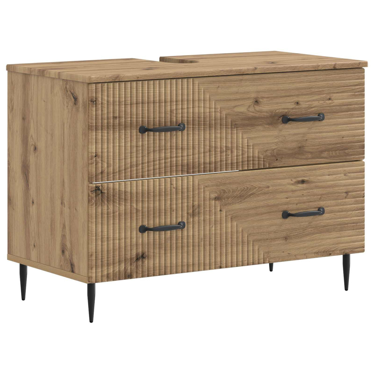 Set za kupaonicu od 3 dijela HAARLEM Hrast artisan