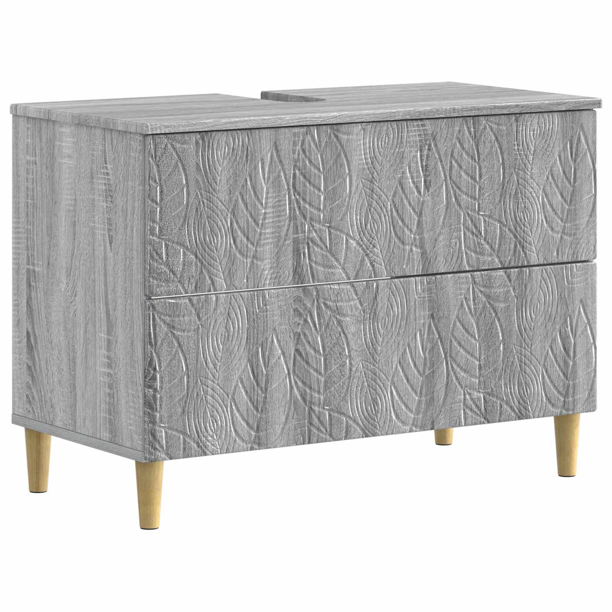 Set za kupaonicu od 3 dijela DELFT Siva Sonoma