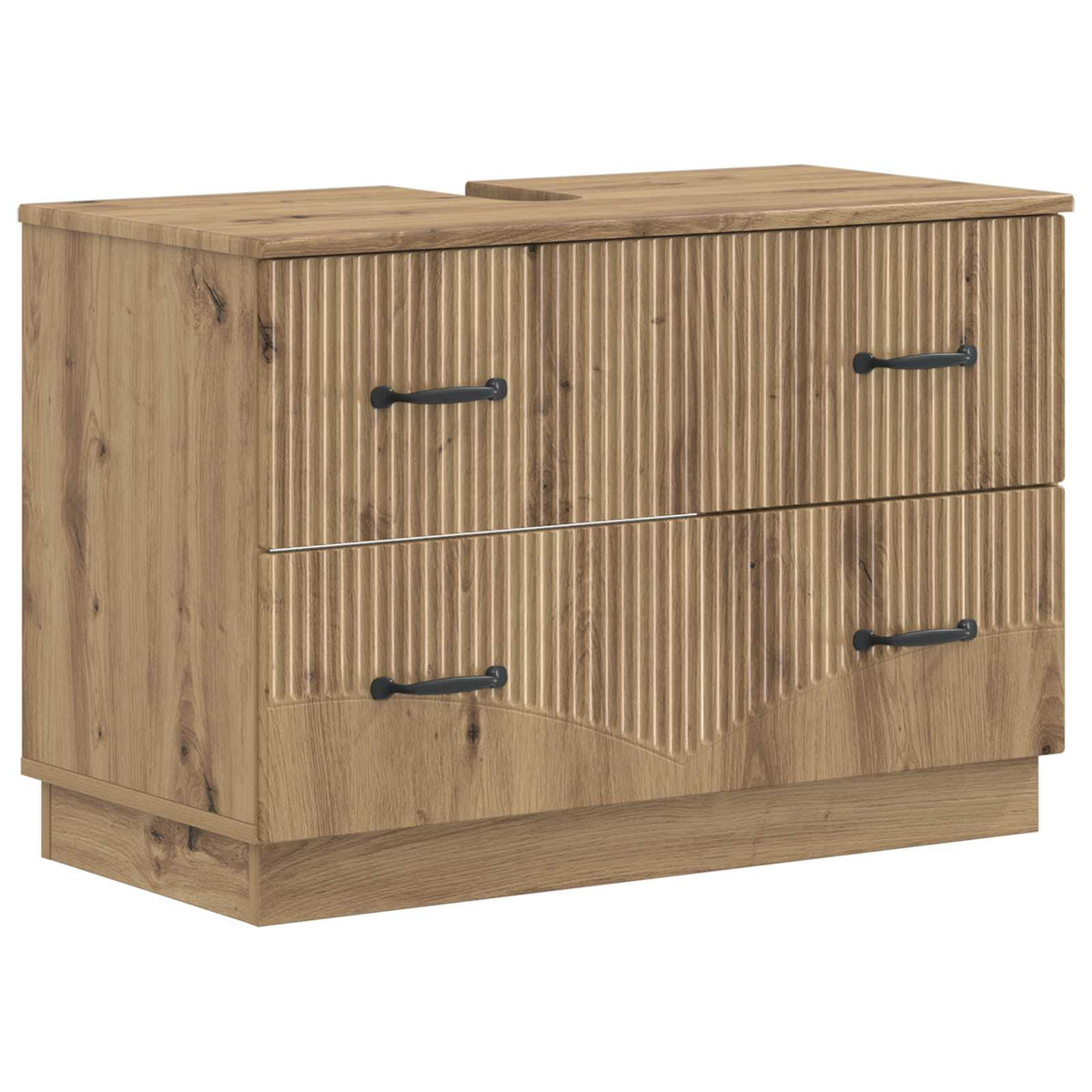 Set za kupaonicu od 3 dijela HOORN Hrast artisan