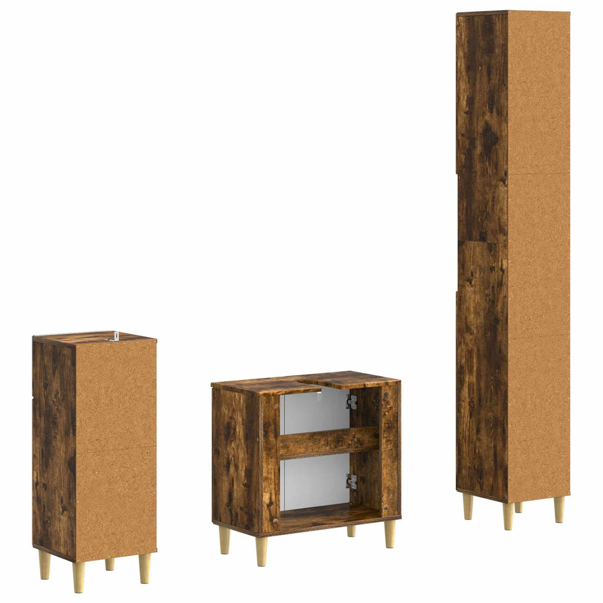 Set za kupaonicu od 3 dijela ARNHEM Konstruirano drvo