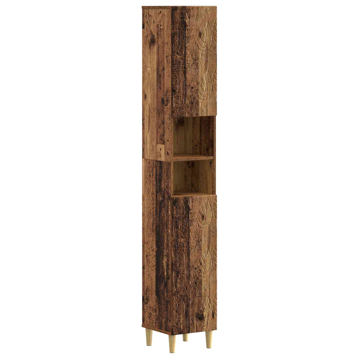 Set kupaonskih ormara od 4 dijela DELFT Staro drvo