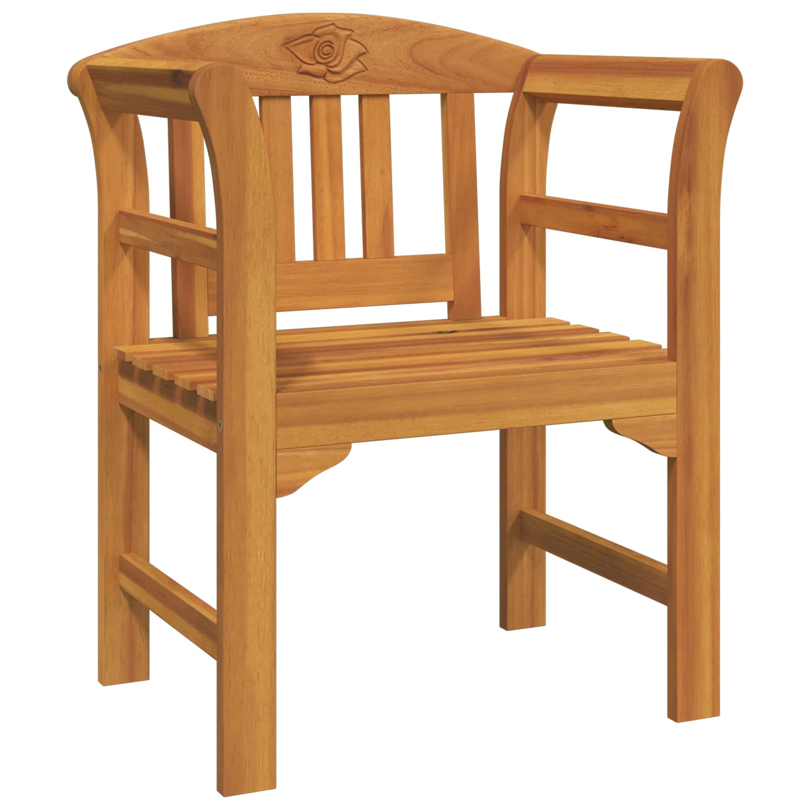 Set za odmaranje u vrtu 3 pcs Čvrsto drvo akacije