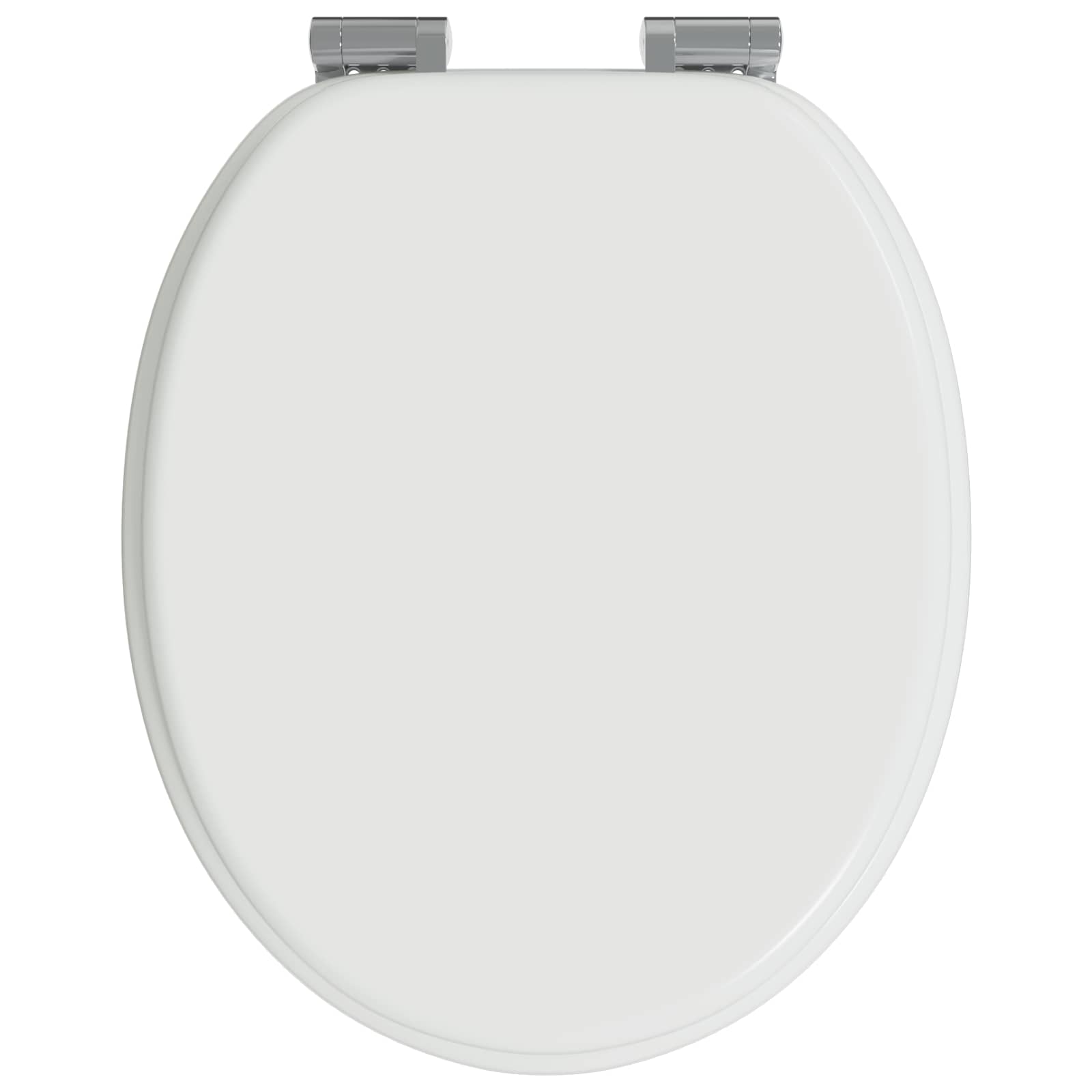Toaletna sjedala s mekim zatvaranjem Bijeli 44 x 38 cm