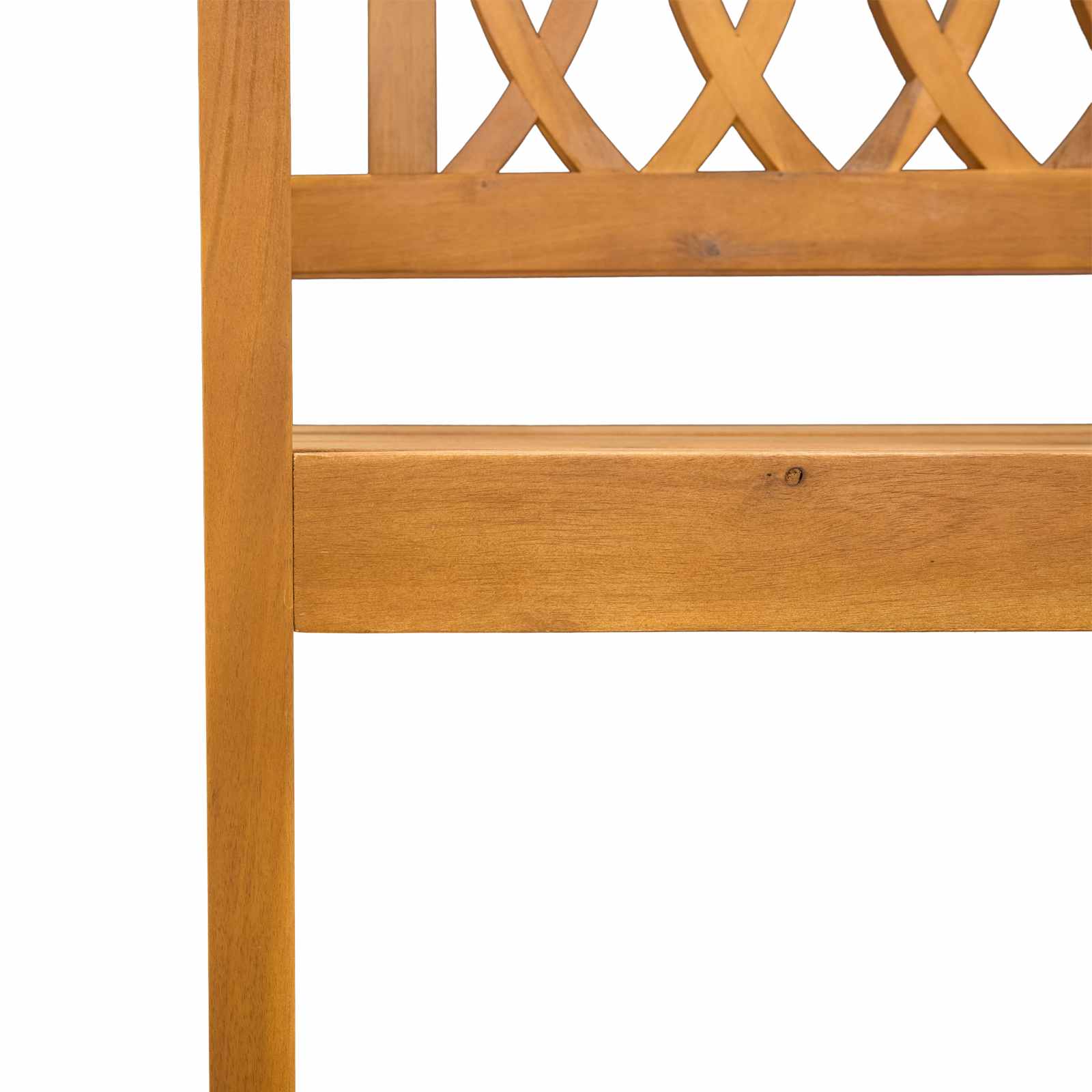 Vanjska klupa 2 pcs Prirodna 56 x 55,5 x 90 cm