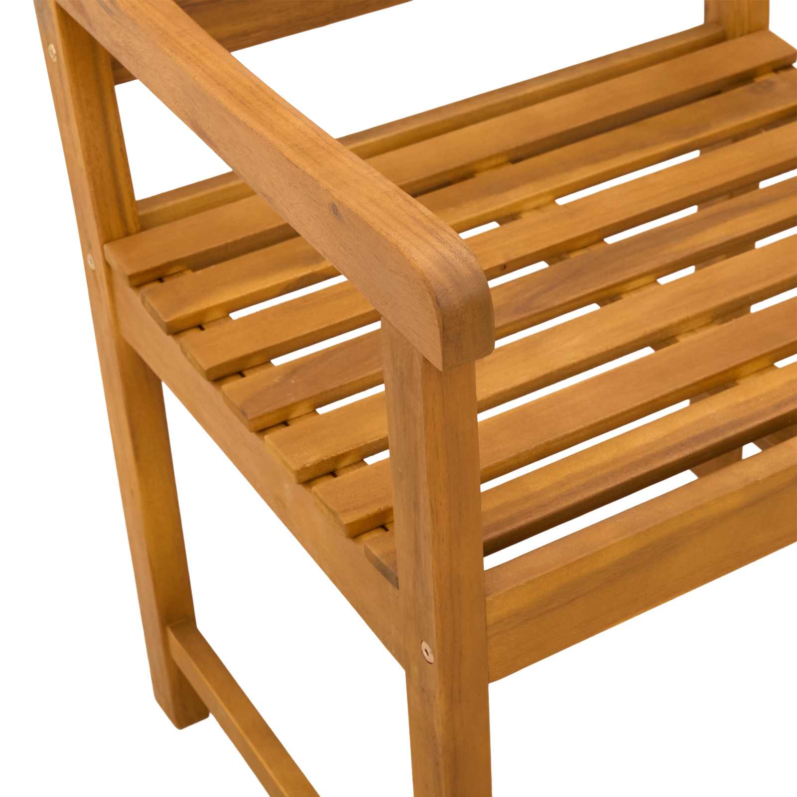 Vanjska klupa 2 pcs Prirodna 56 x 55,5 x 90 cm